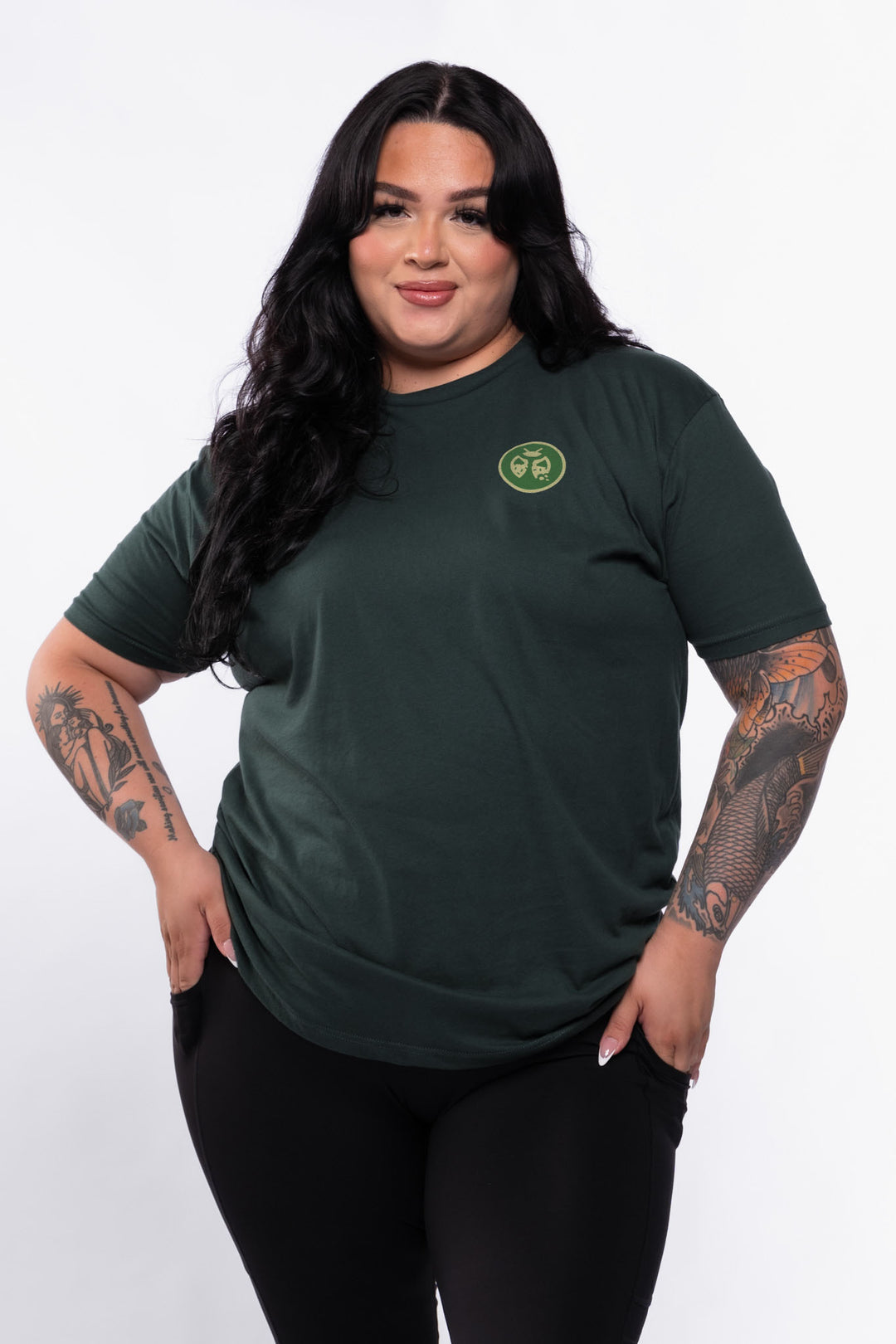 Kinda Fit Kinda Fat Bufferfree Tee (Green)