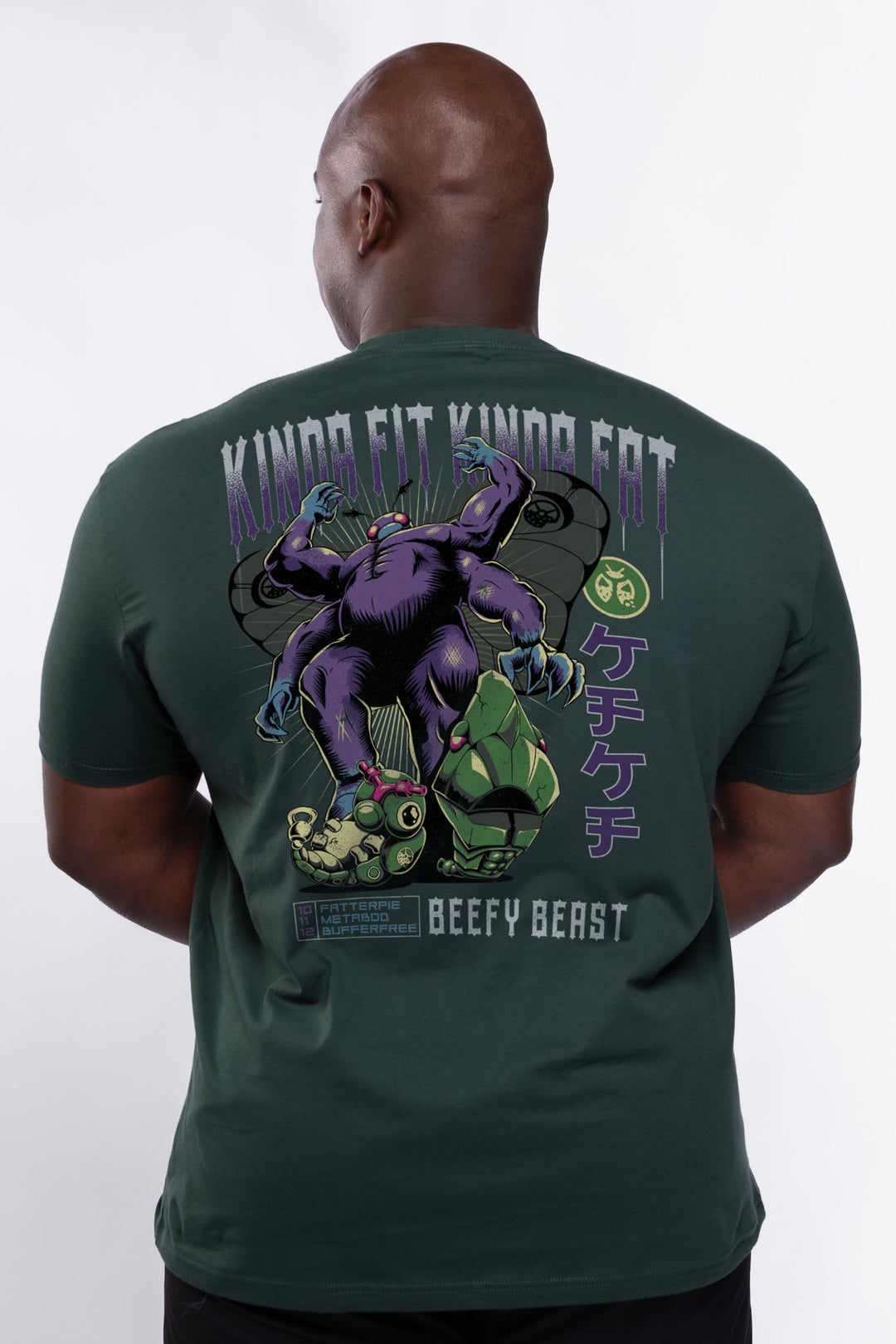 Kinda Fit Kinda Fat Bufferfree Tee (Green)