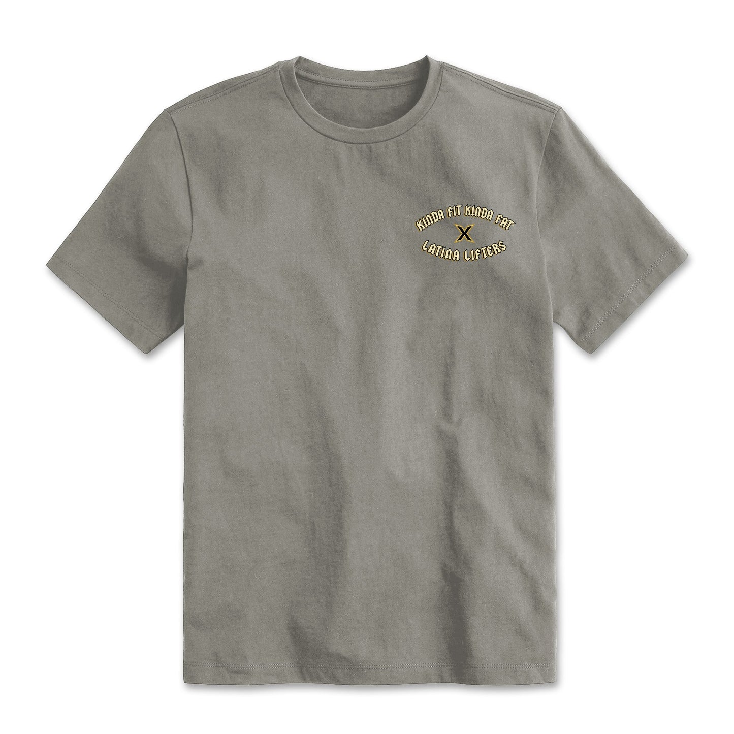 Kinda Fit Kinda Fat KFKF x Latina Lifters Elote Fuerte Tee (Stone)