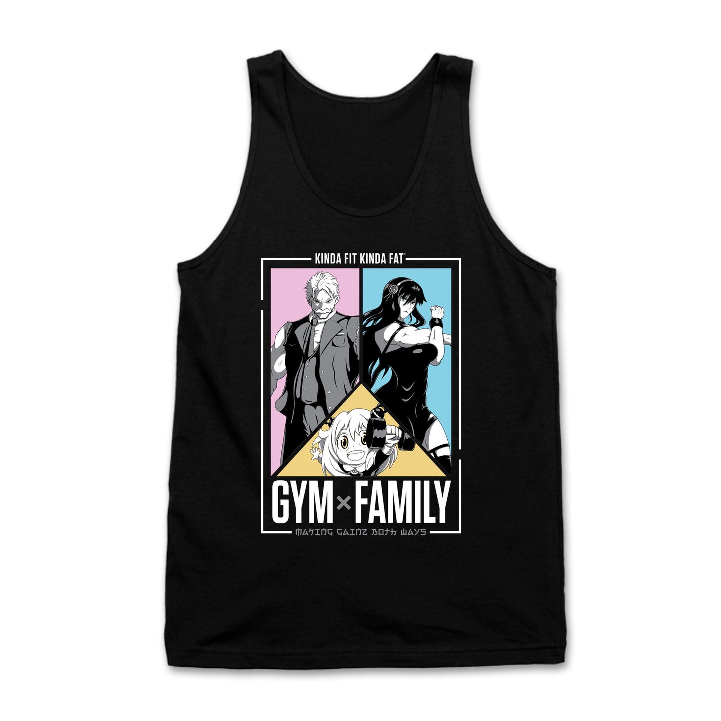 Kinda Fit Kinda Fat Gym x Family Tank