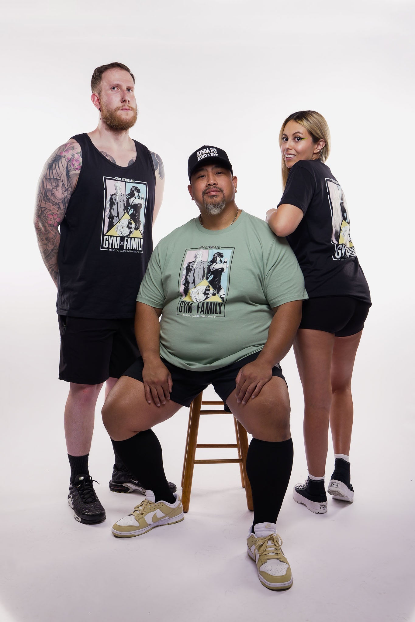 Kinda Fit Kinda Fat Gym x Family Tank