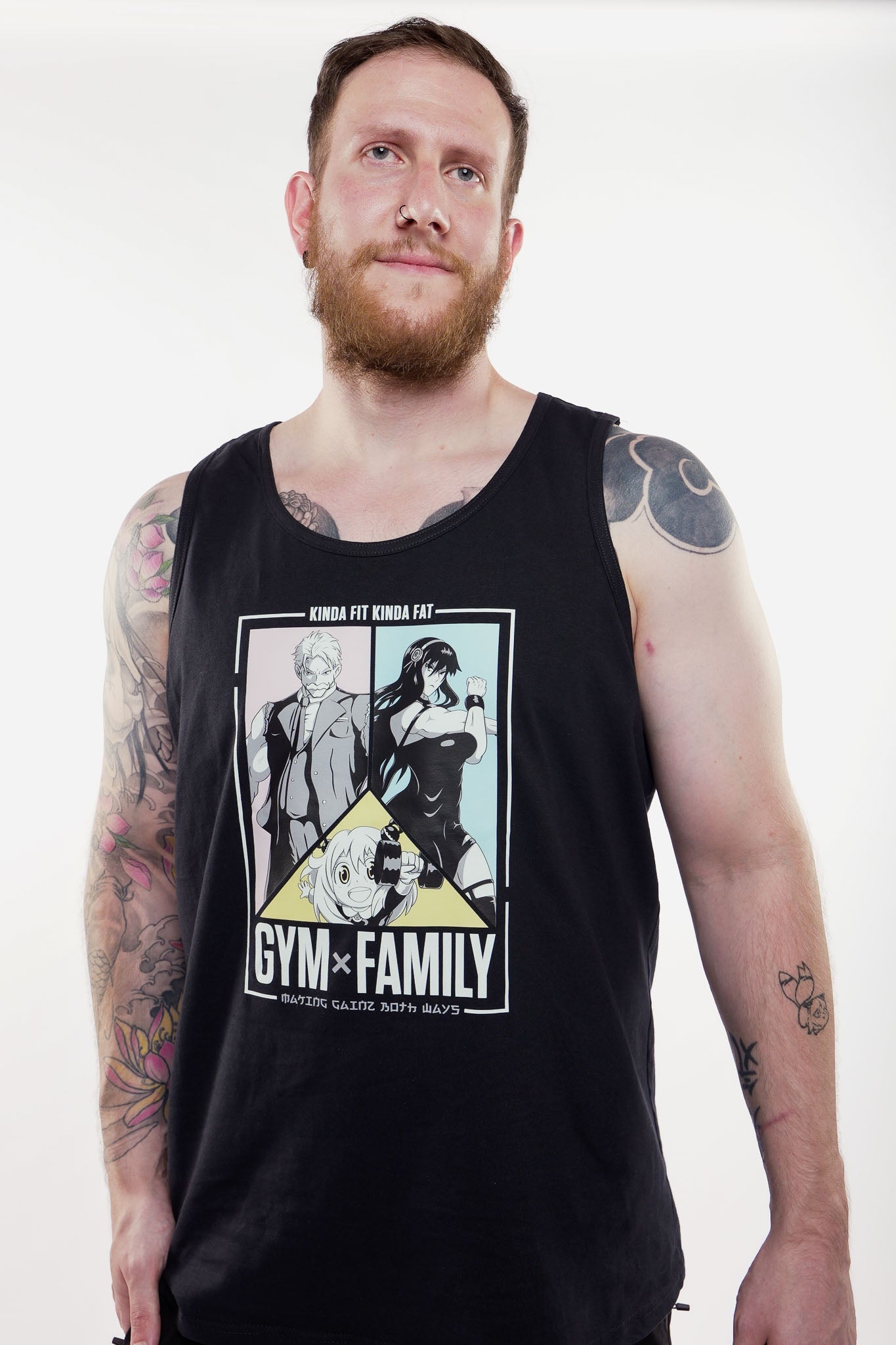 Kinda Fit Kinda Fat Gym x Family Tank