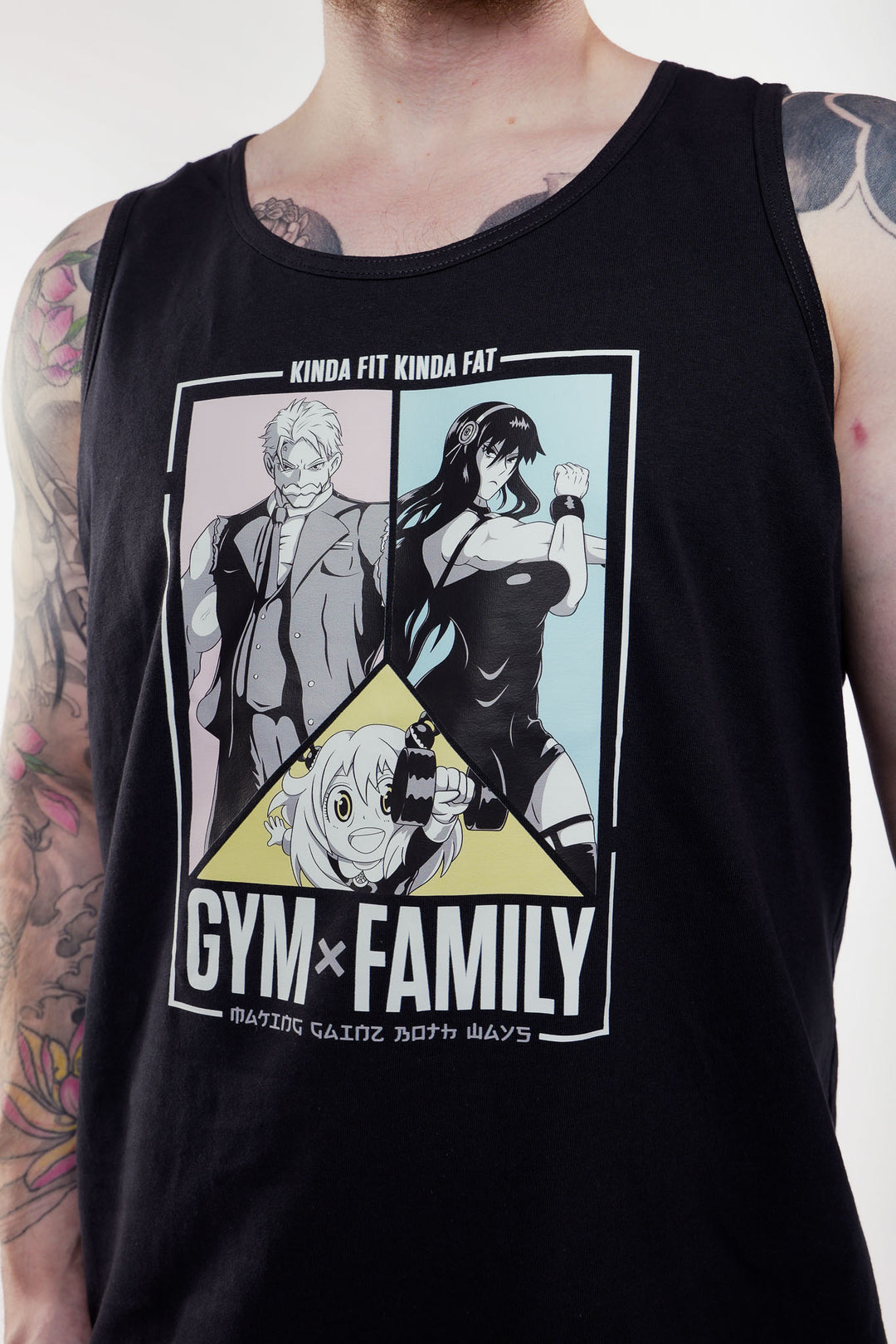 Kinda Fit Kinda Fat Gym x Family Tank
