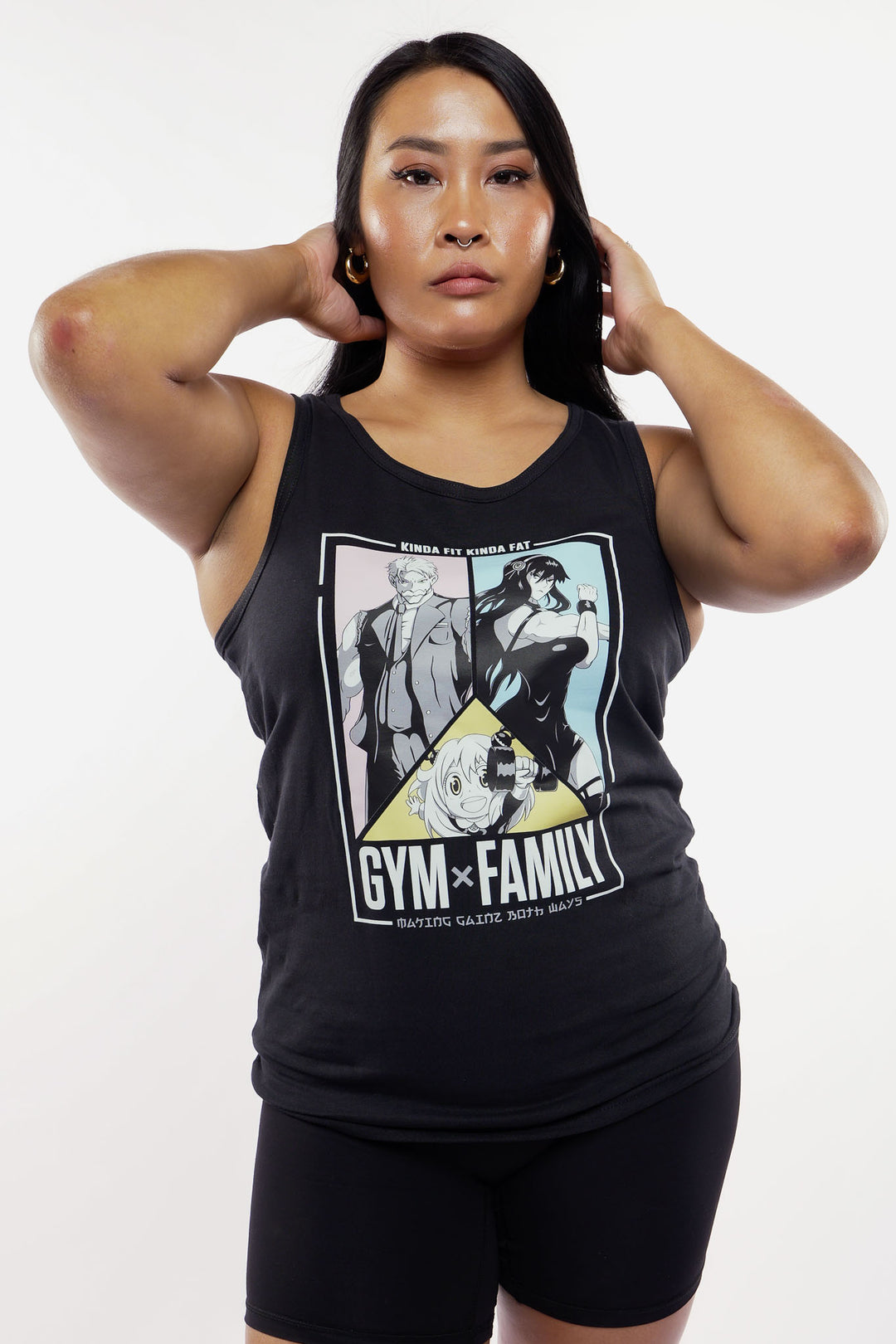 Kinda Fit Kinda Fat Gym x Family Tank