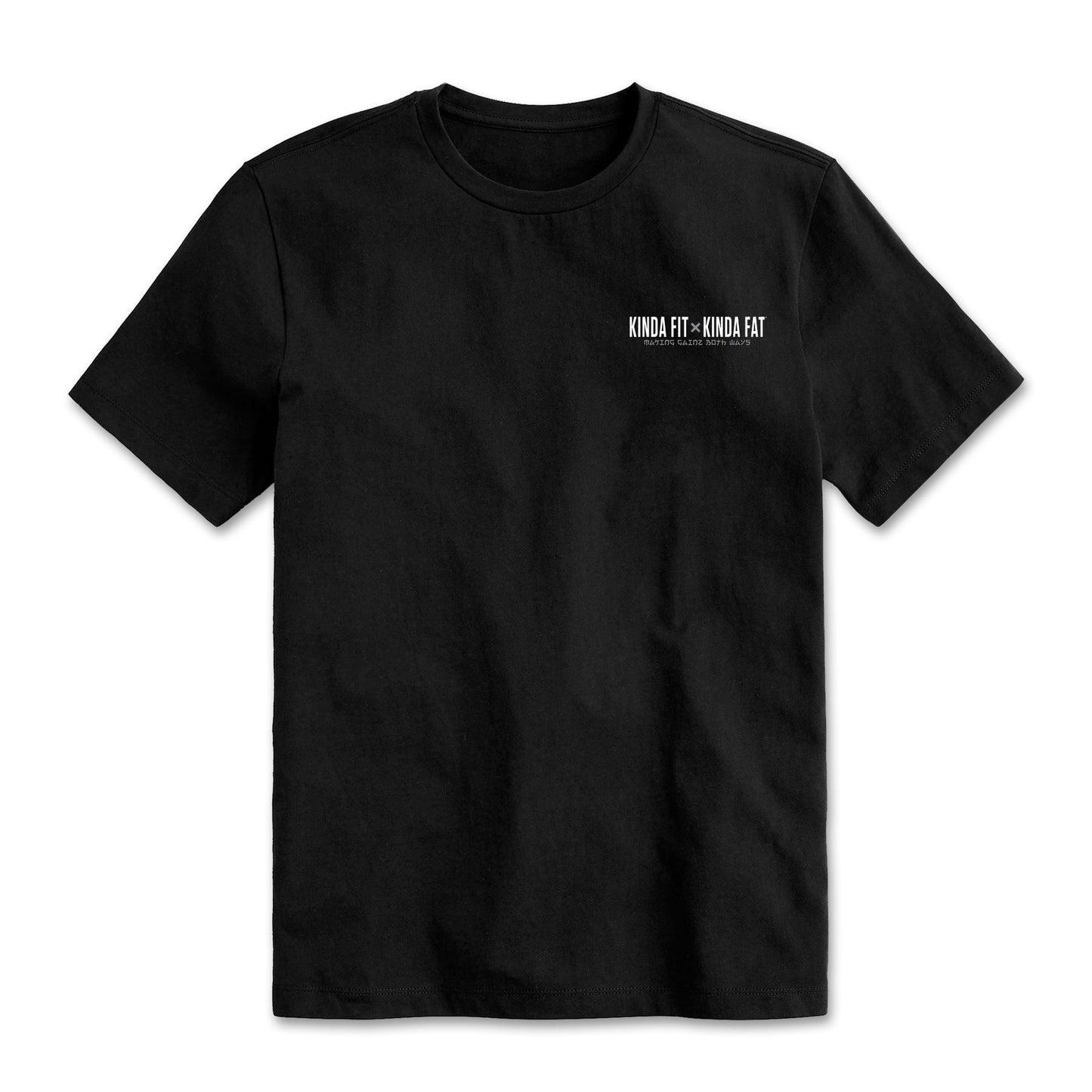 Kinda Fit Kinda Fat Gym x Family Tee (Black)