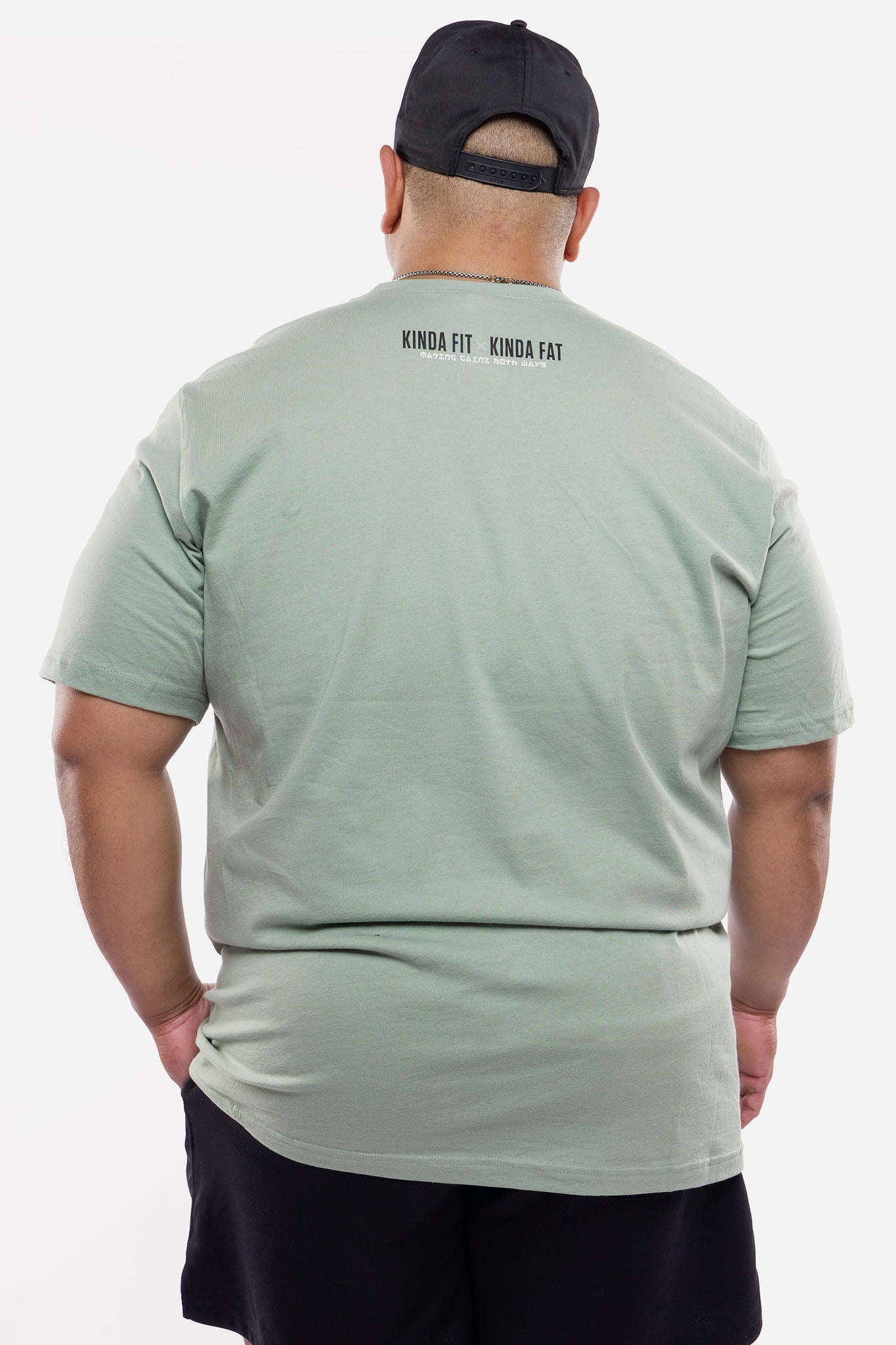 Kinda Fit Kinda Fat Gym x Family Tee (Sage)