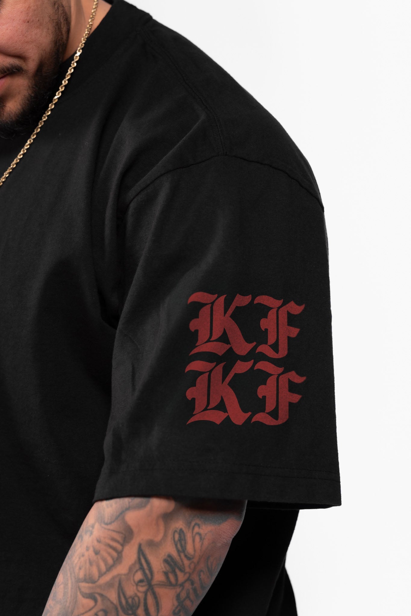 Kinda Fit Kinda Fat Gymsum Guardian Premium Oversized Tee
