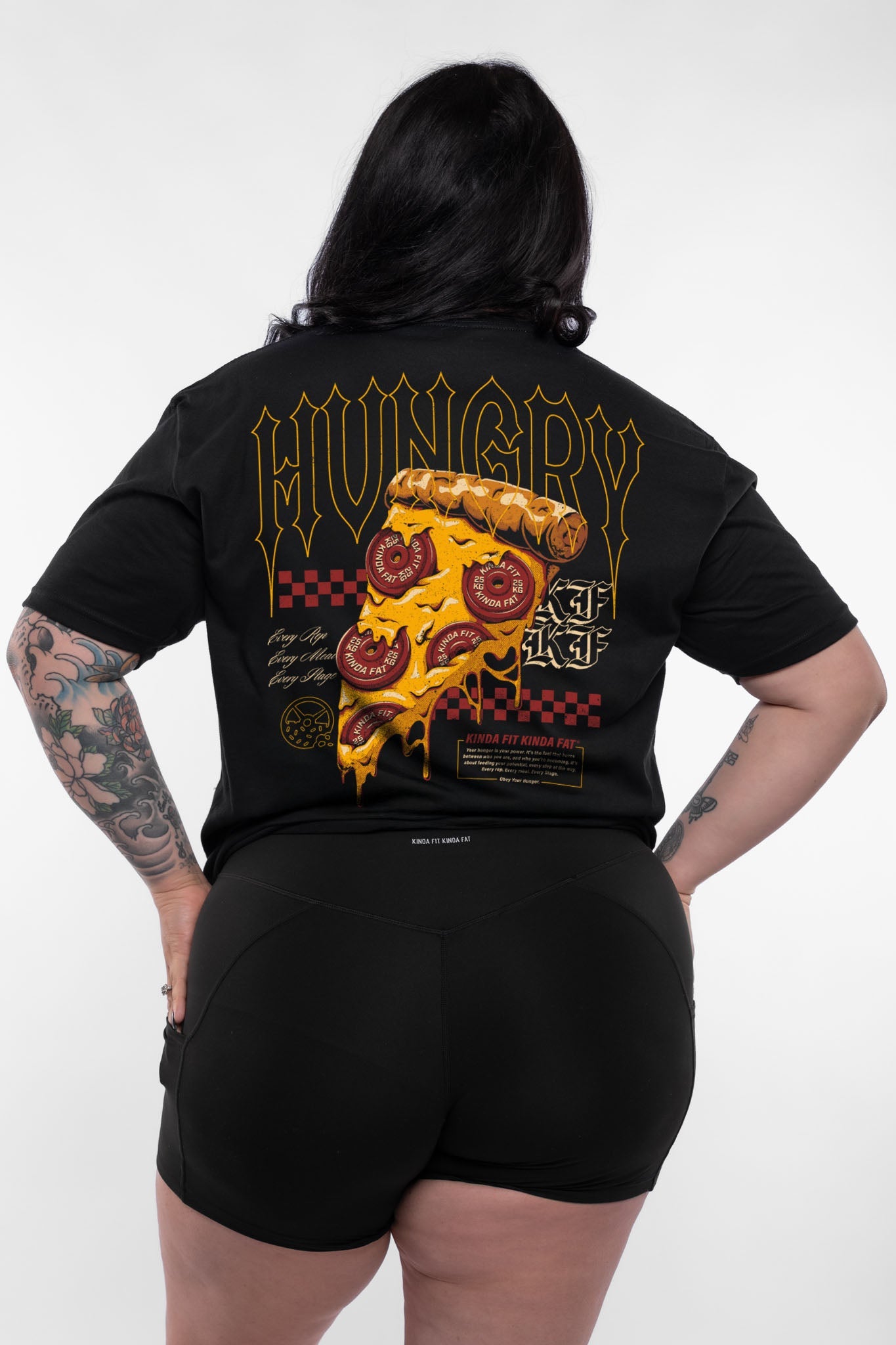Kinda Fit Kinda Fat Hot N' Ready Tee