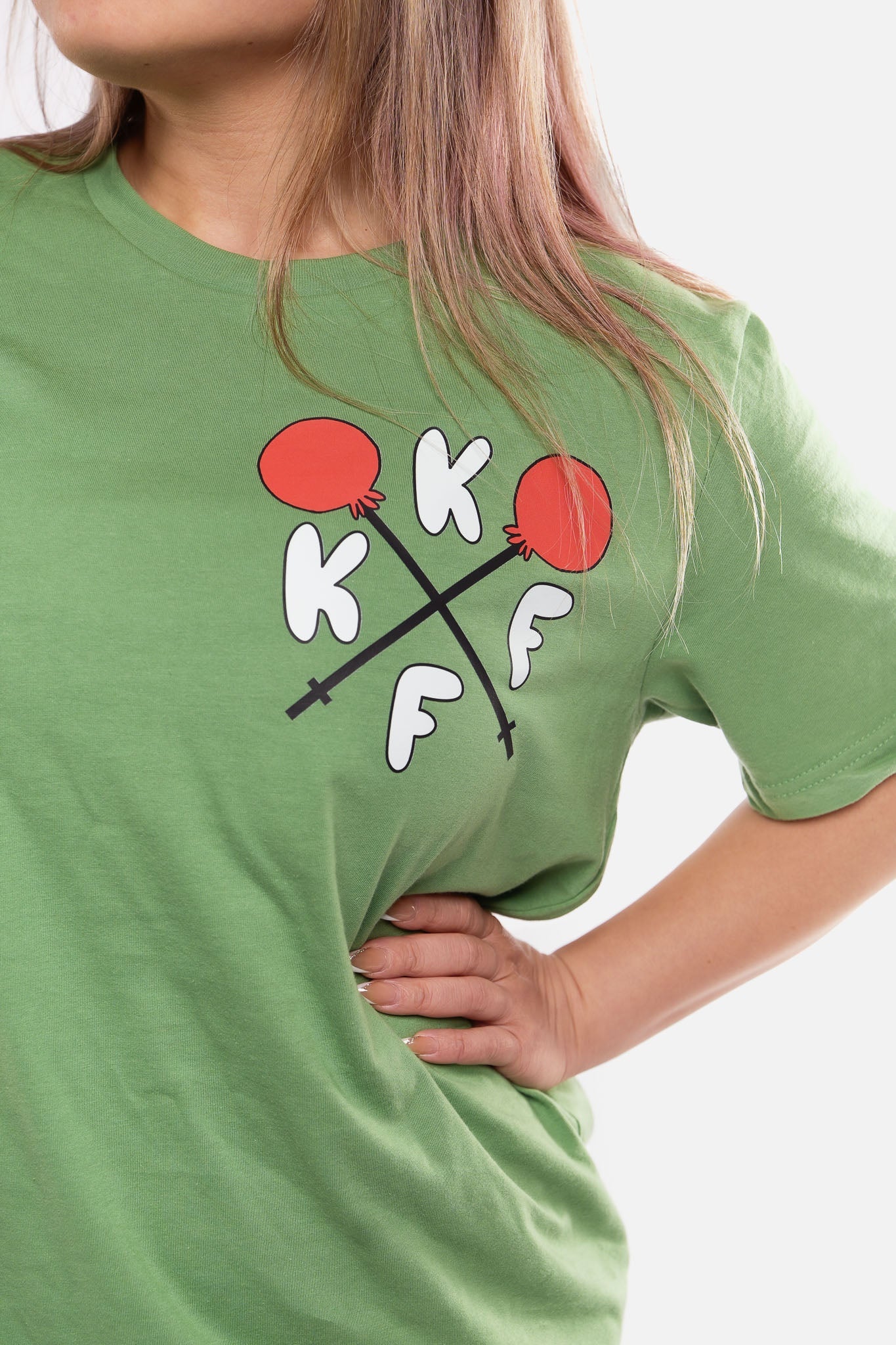 Kinda Fit Kinda Fat How Many Lifts? Tee (Green)