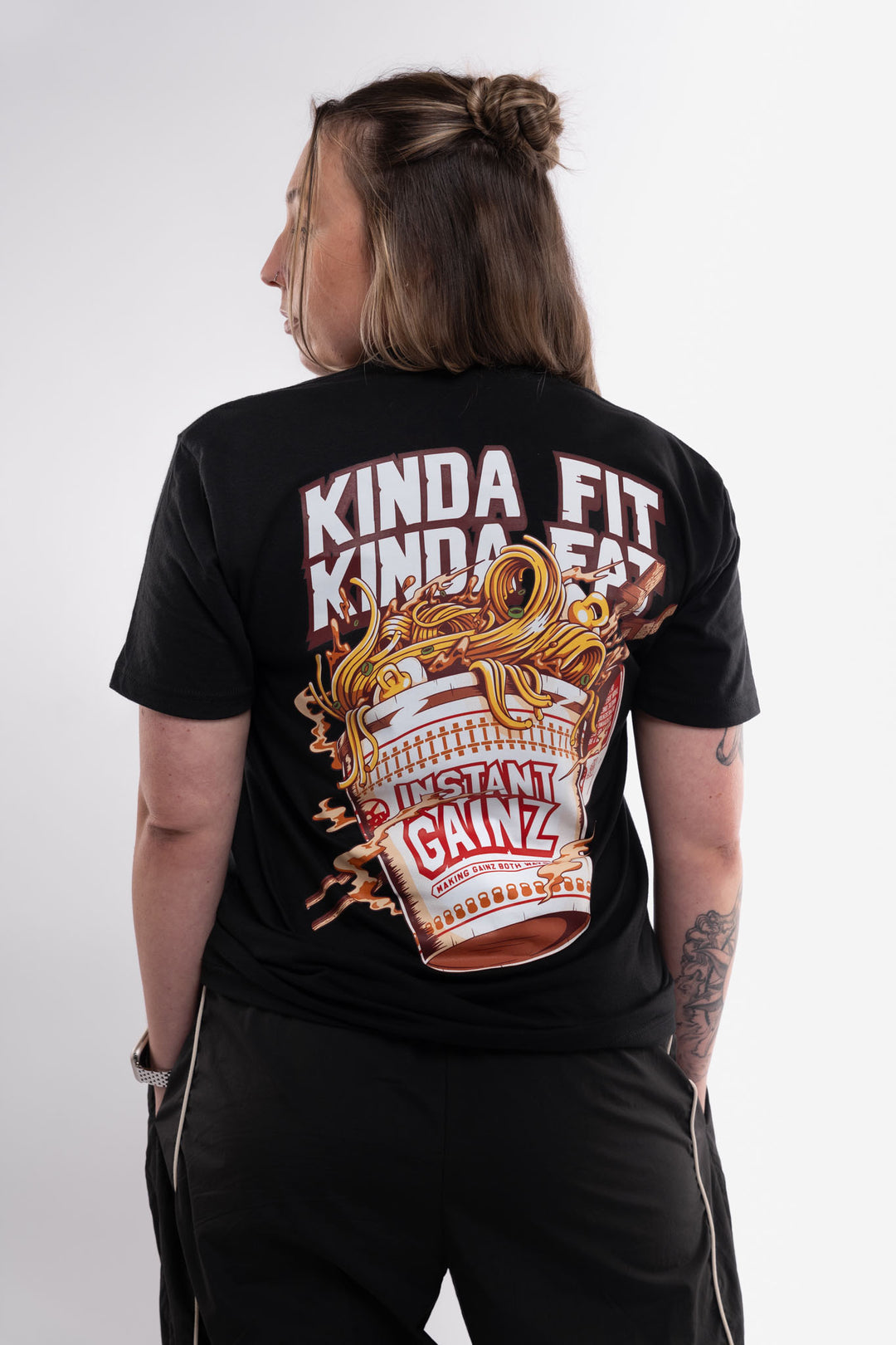 Kinda Fit Kinda Fat Instant Gainz Tee