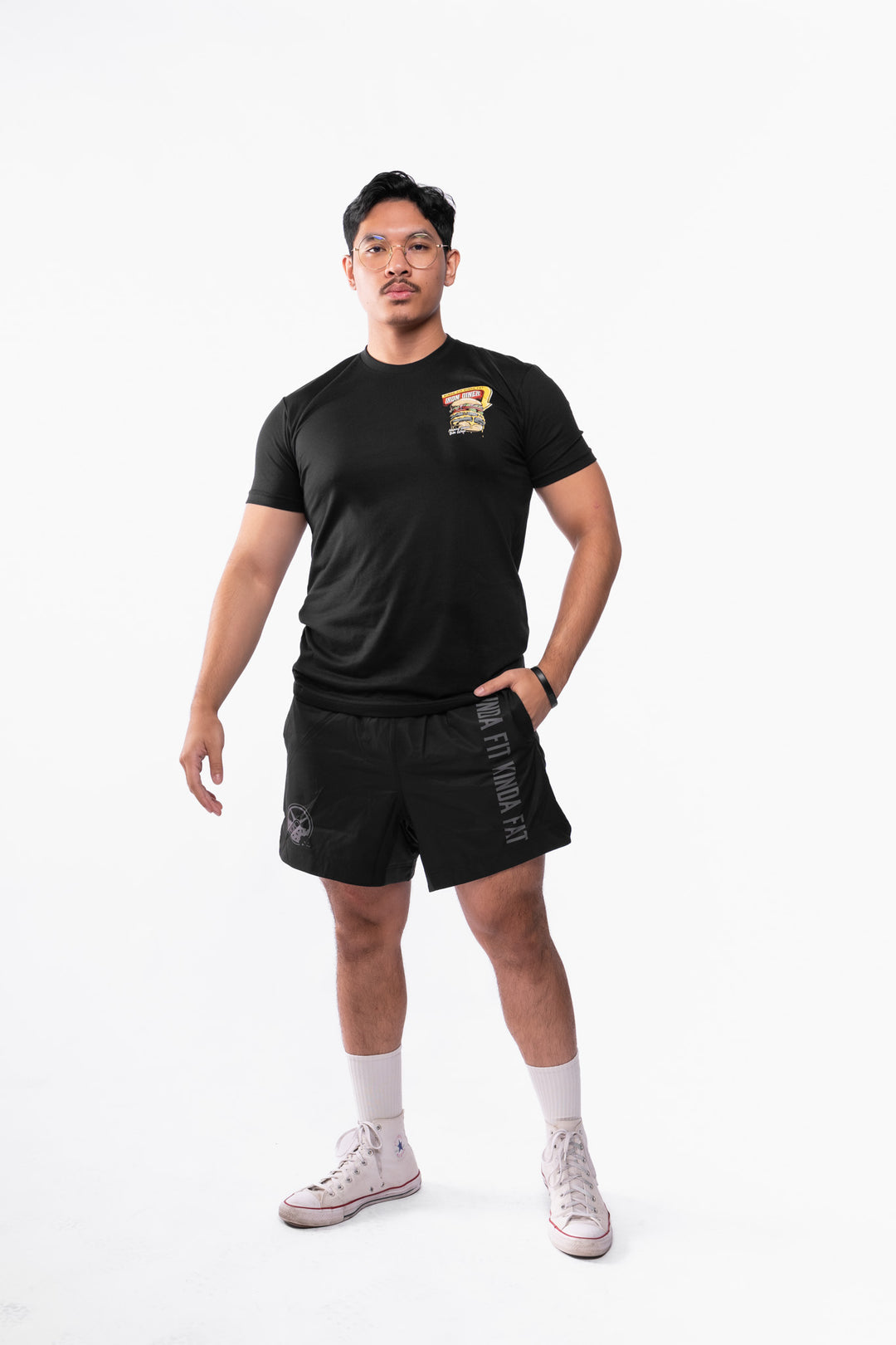 Kinda Fit Kinda Fat Iron Diner Burger Tee
