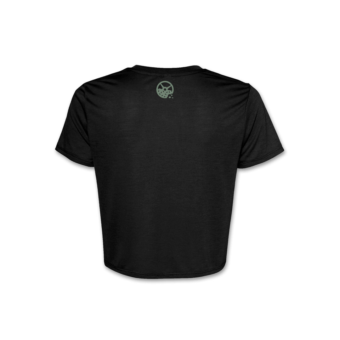 Kinda Fit Kinda Fat Iron Matcha Cropped Tee