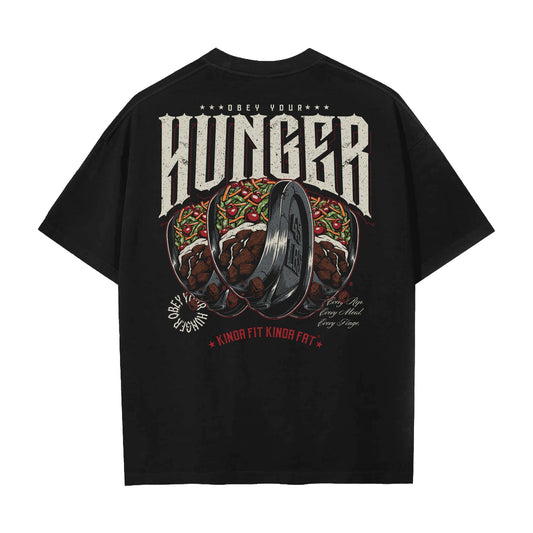 Kinda Fit Kinda Fat Iron Taco Premium Oversized Tee