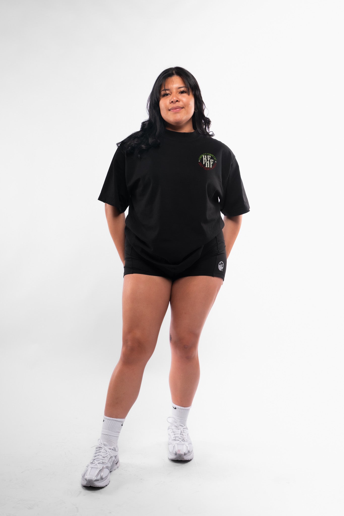 Kinda Fit Kinda Fat Iron Taco Premium Oversized Tee