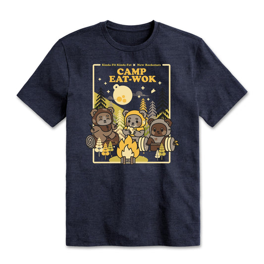 Kinda Fit Kinda Fat KFKF x New Rockstars: Camp Eat-Wok Tee