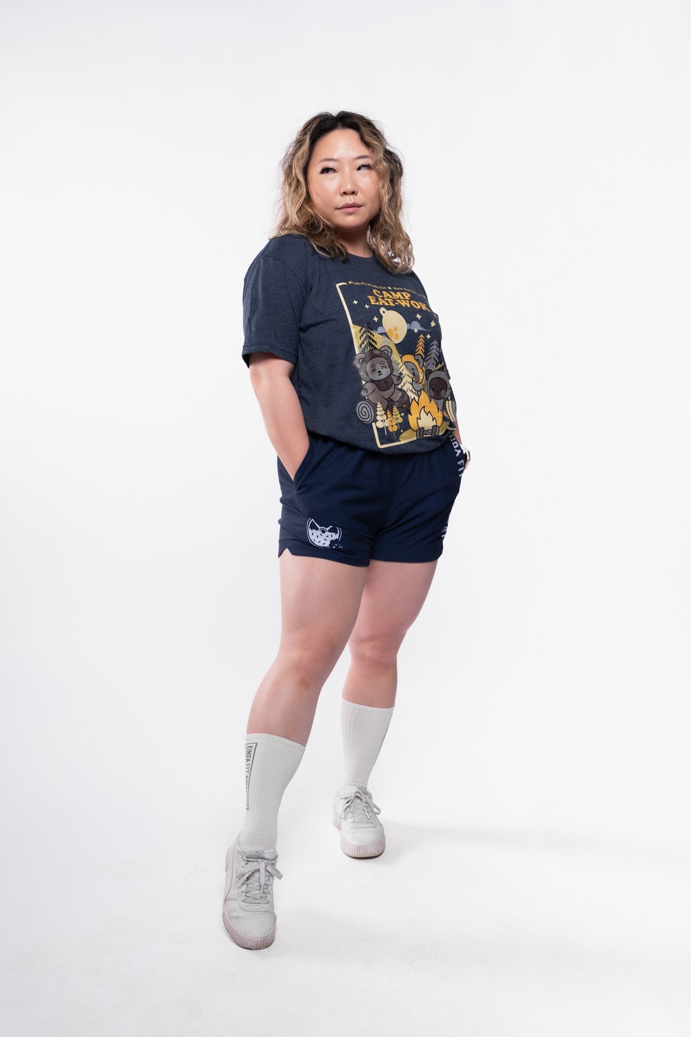 Kinda Fit Kinda Fat KFKF x New Rockstars: Camp Eat-Wok Tee
