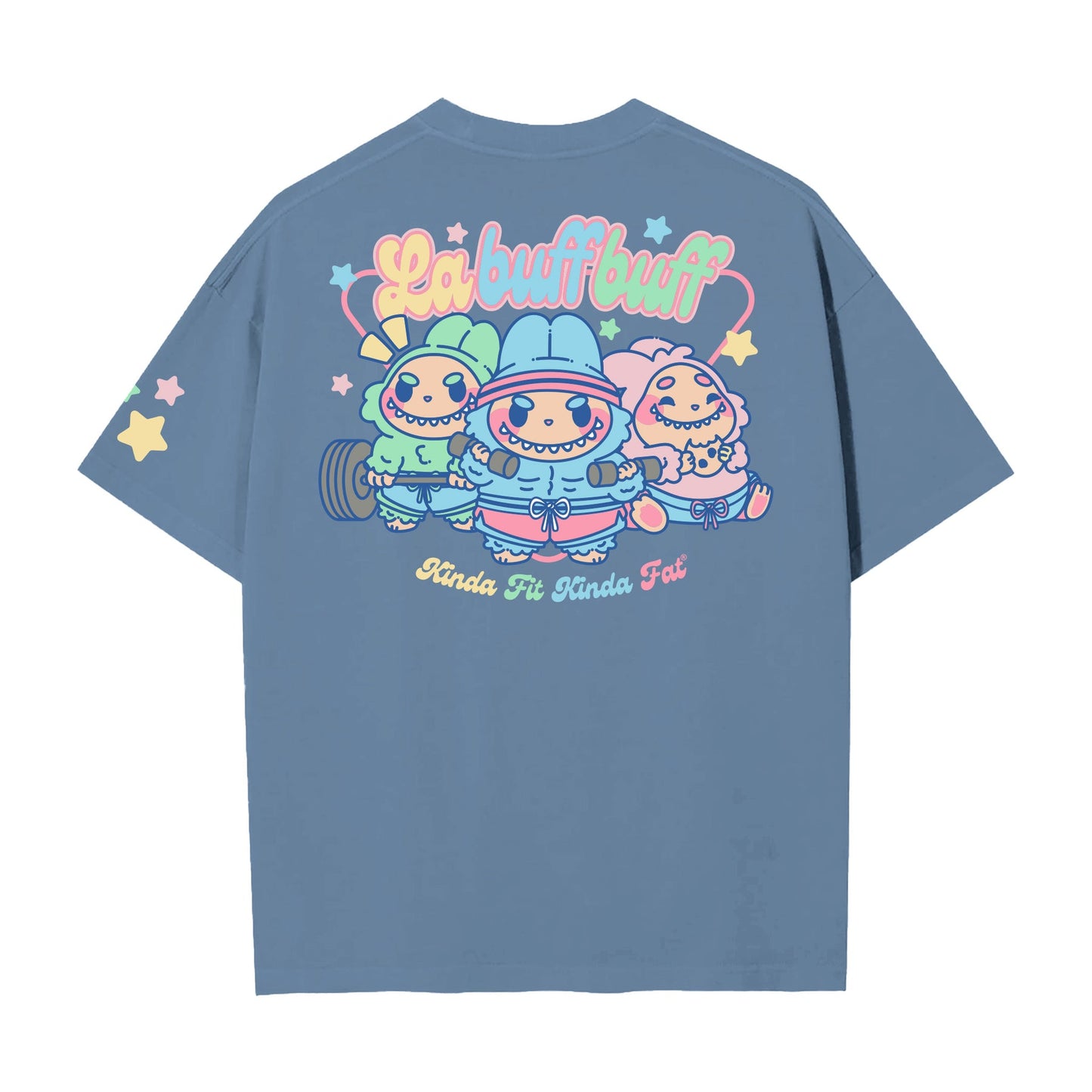 Kinda Fit Kinda Fat Labuffbuff Premium Oversized Tee