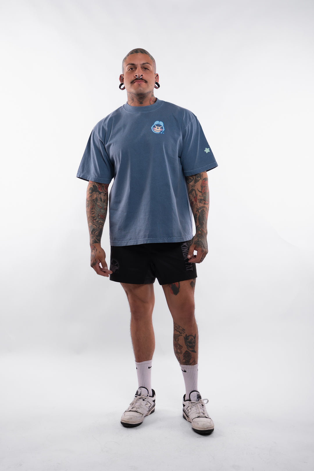 Kinda Fit Kinda Fat Labuffbuff Premium Oversized Tee