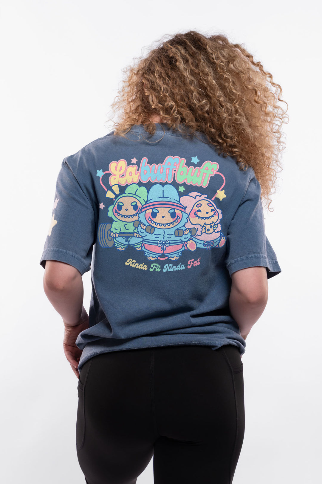 Kinda Fit Kinda Fat Labuffbuff Premium Oversized Tee