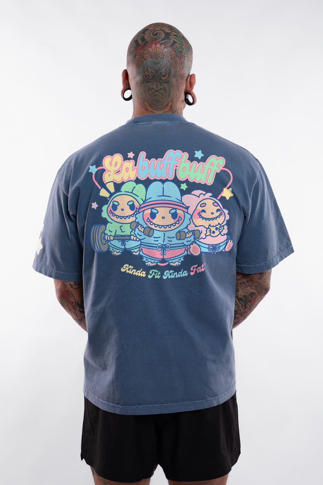Kinda Fit Kinda Fat Labuffbuff Premium Oversized Tee