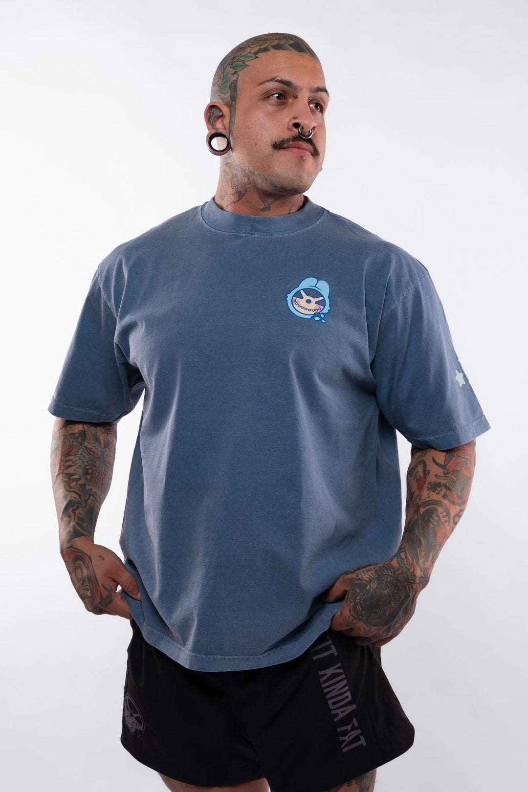 Kinda Fit Kinda Fat Labuffbuff Premium Oversized Tee