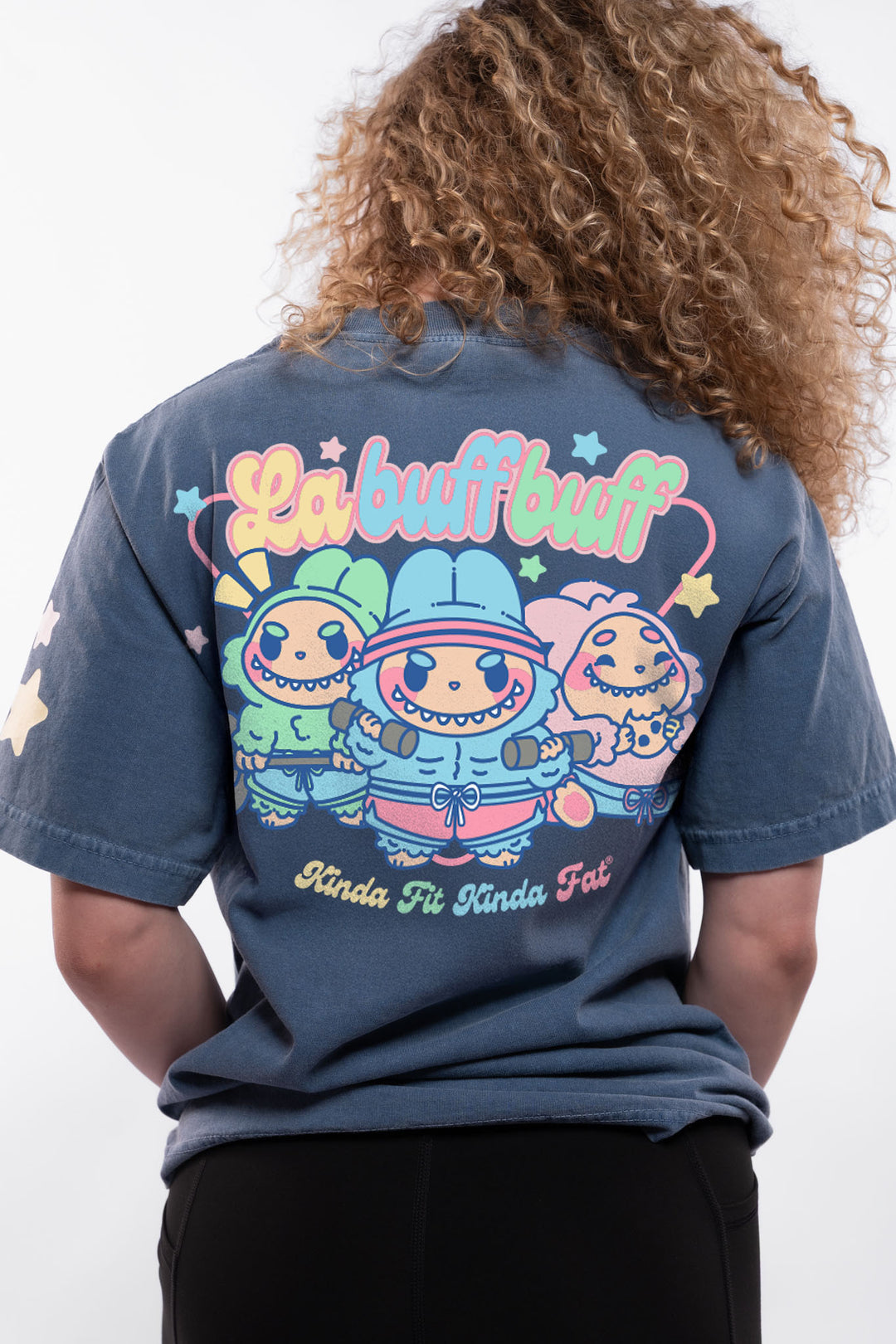 Kinda Fit Kinda Fat Labuffbuff Premium Oversized Tee