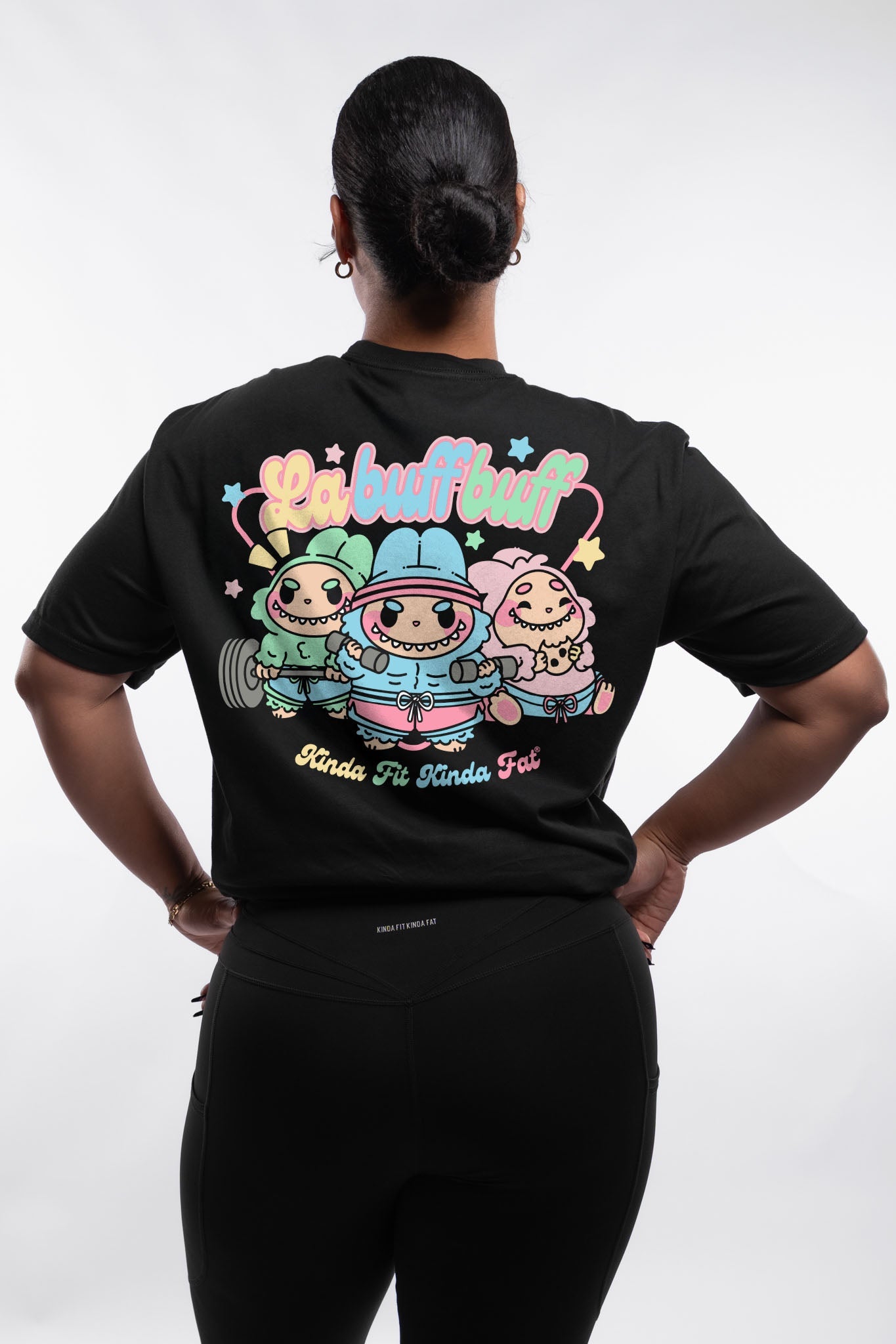 Kinda Fit Kinda Fat Labuffbuff Tee