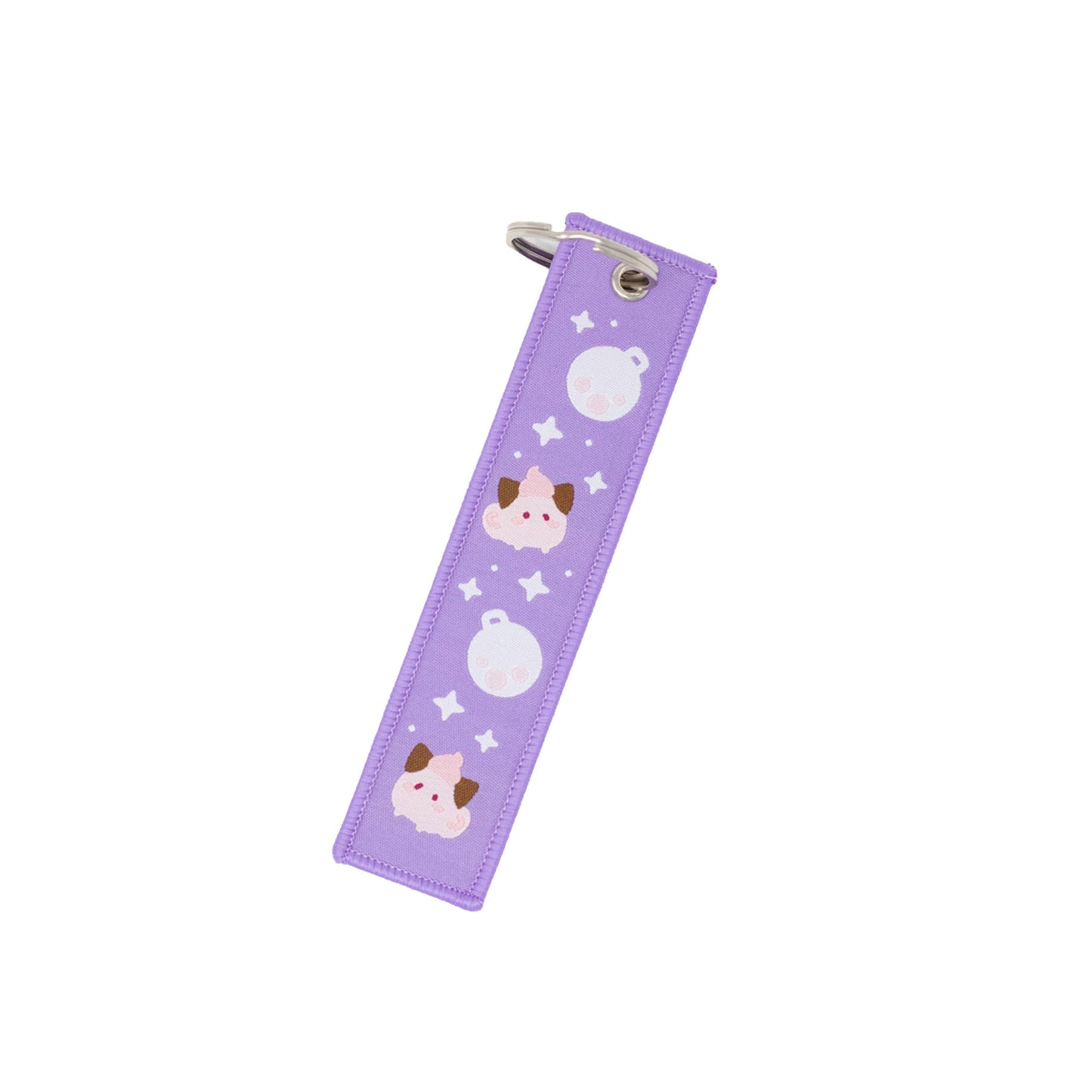 Kinda Fit Kinda Fat Liftfairy Jet Tag Keychain