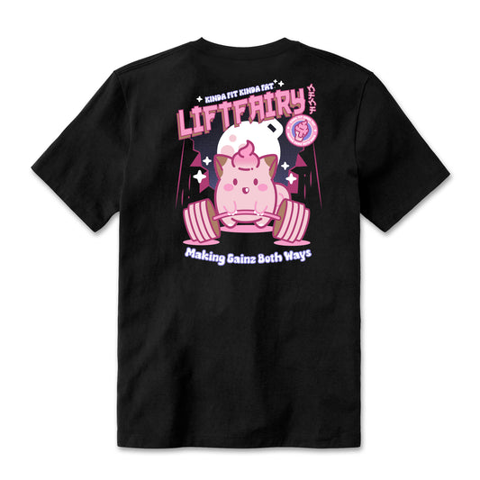 Kinda Fit Kinda Fat Liftfairy Tee