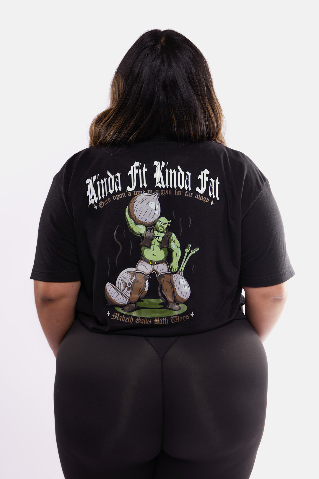 Kinda Fit Kinda Fat Maketh Gainz Signature Blend Tee