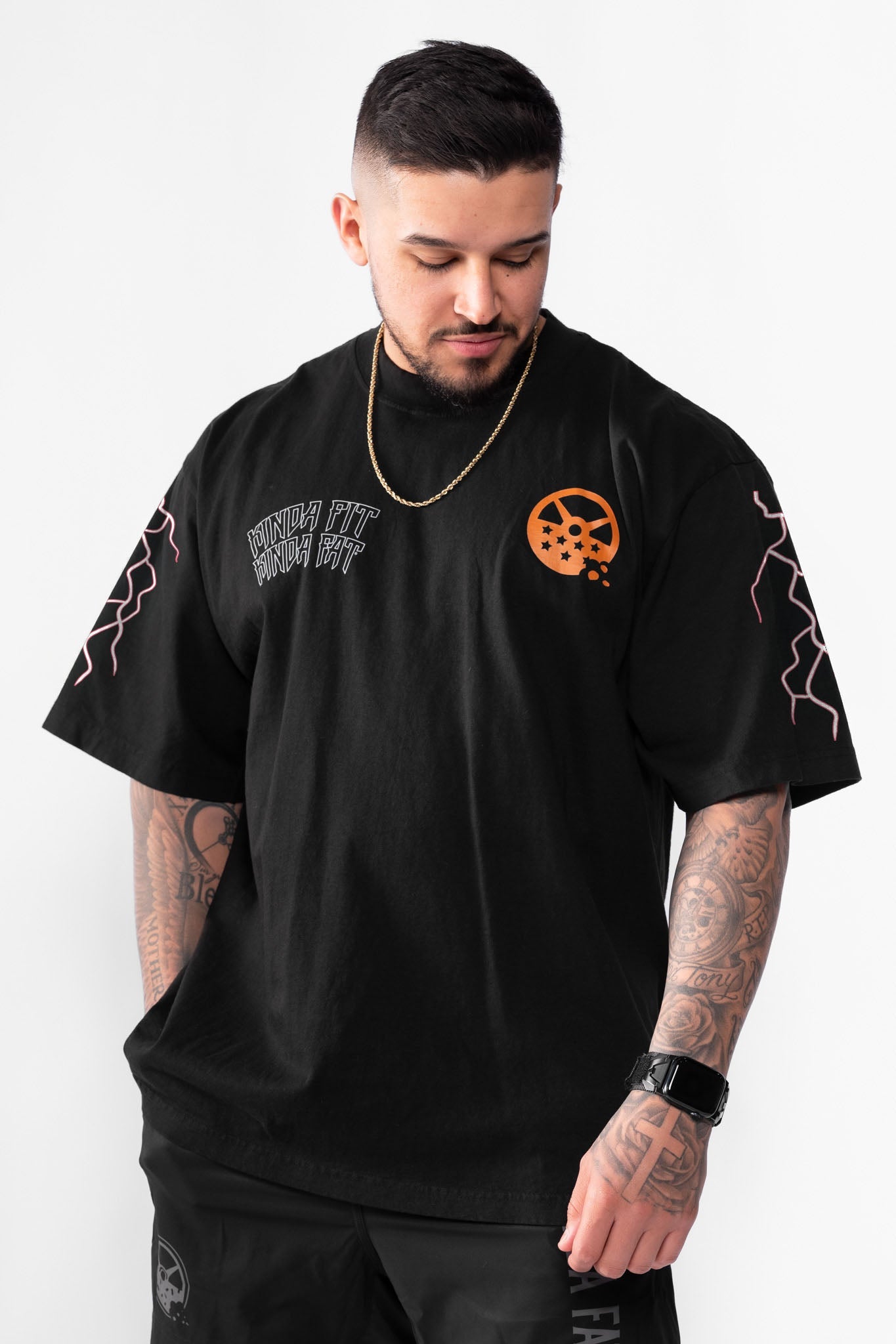 Kinda Fit Kinda Fat Munchin Buu Premium Oversized Tee
