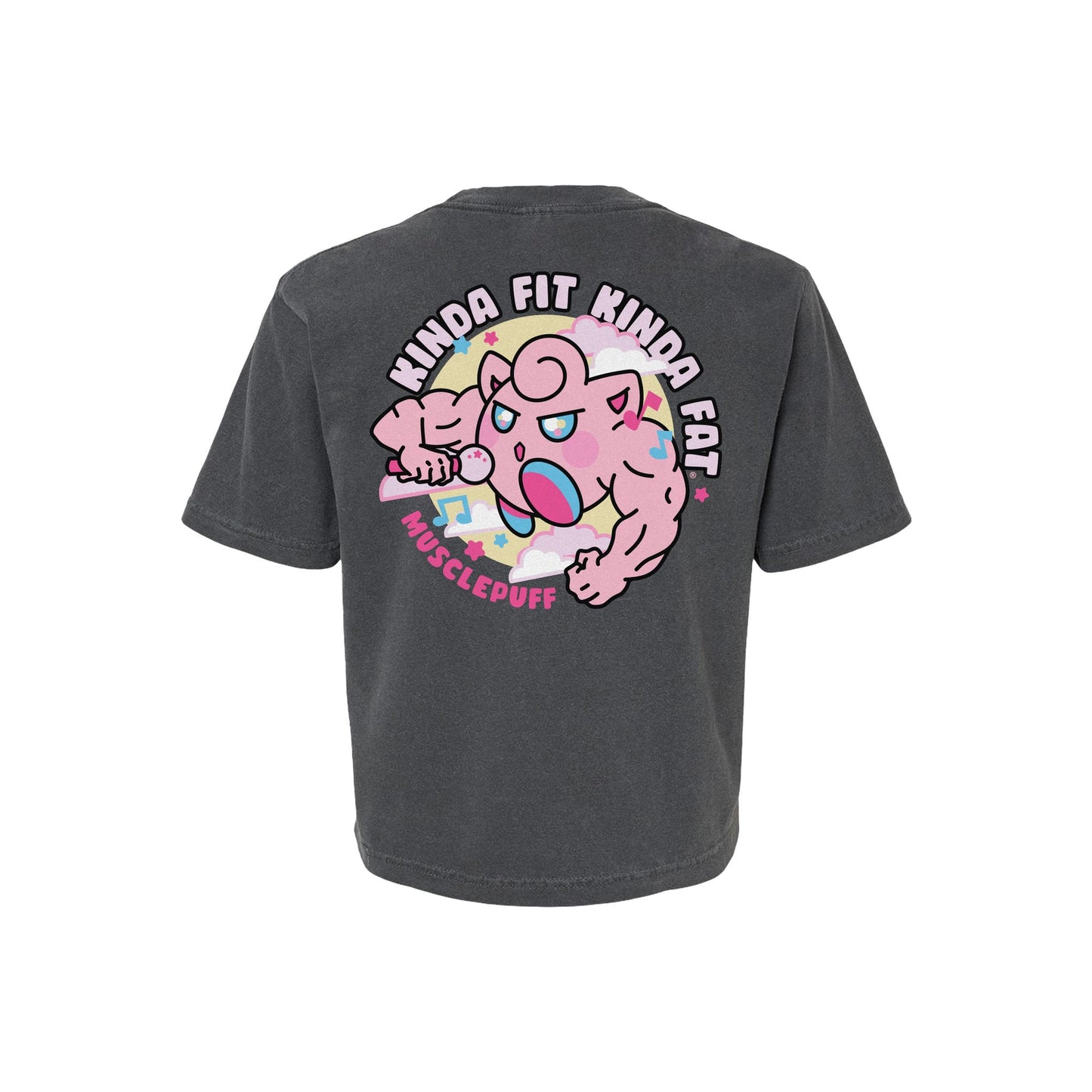Kinda Fit Kinda Fat Musclepuff Boxy Tee