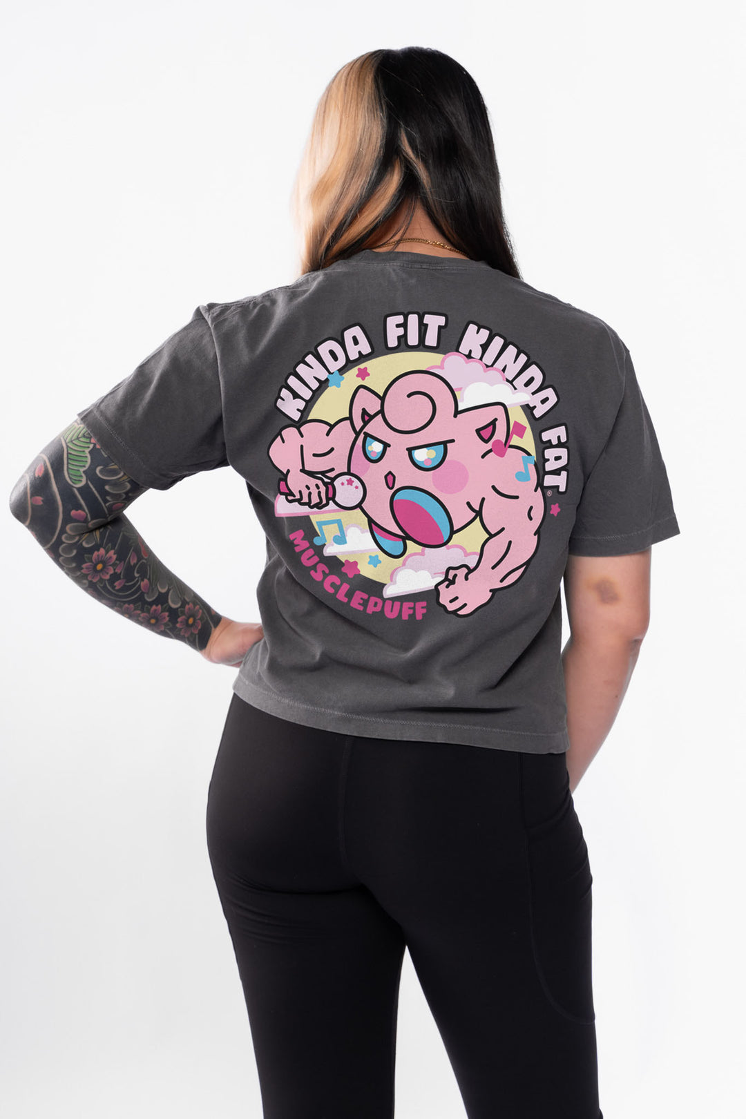 Kinda Fit Kinda Fat Musclepuff Boxy Tee