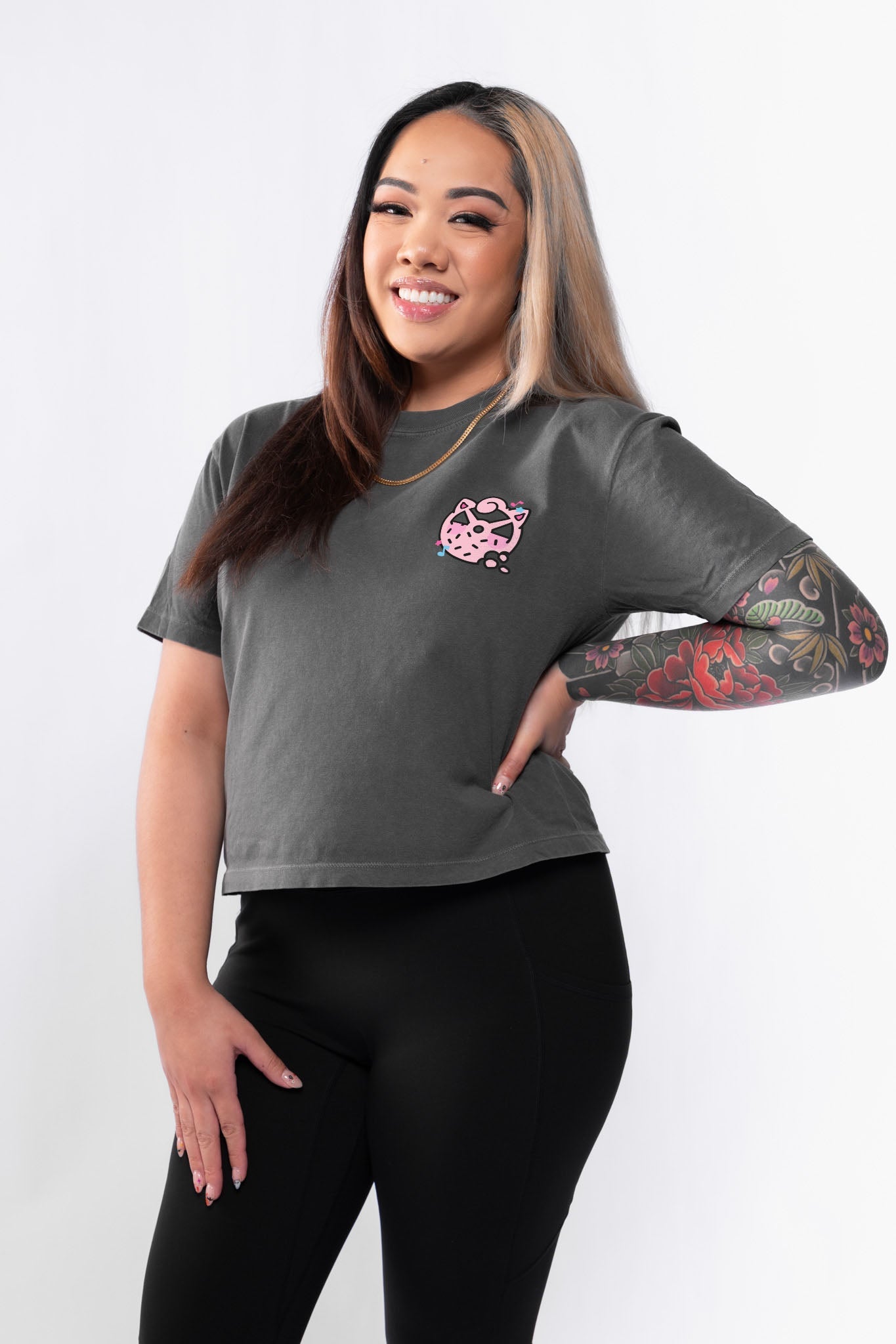 Kinda Fit Kinda Fat Musclepuff Boxy Tee