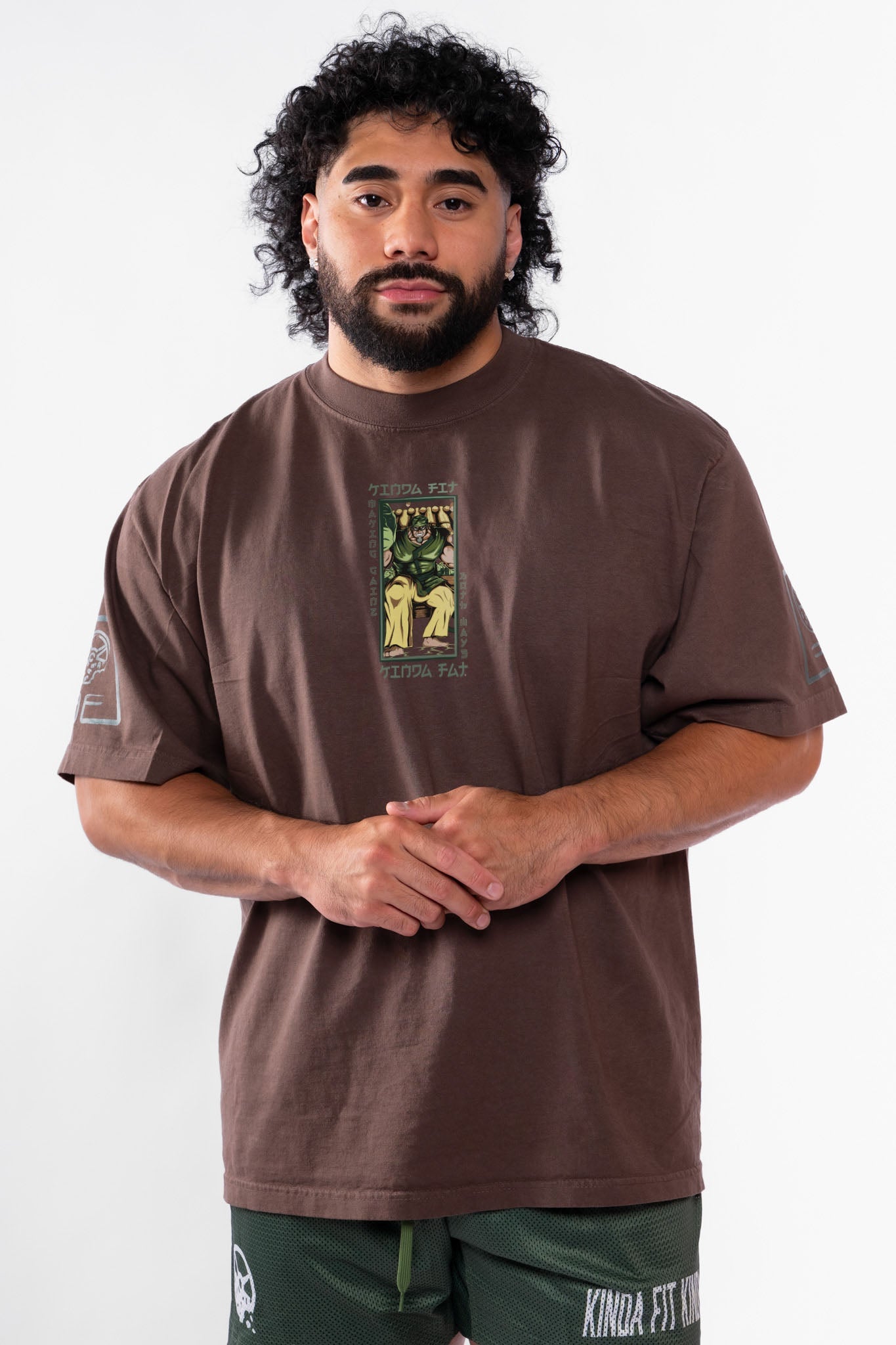 Kinda Fit Kinda Fat Not My Cabbages Premium Oversized Tee