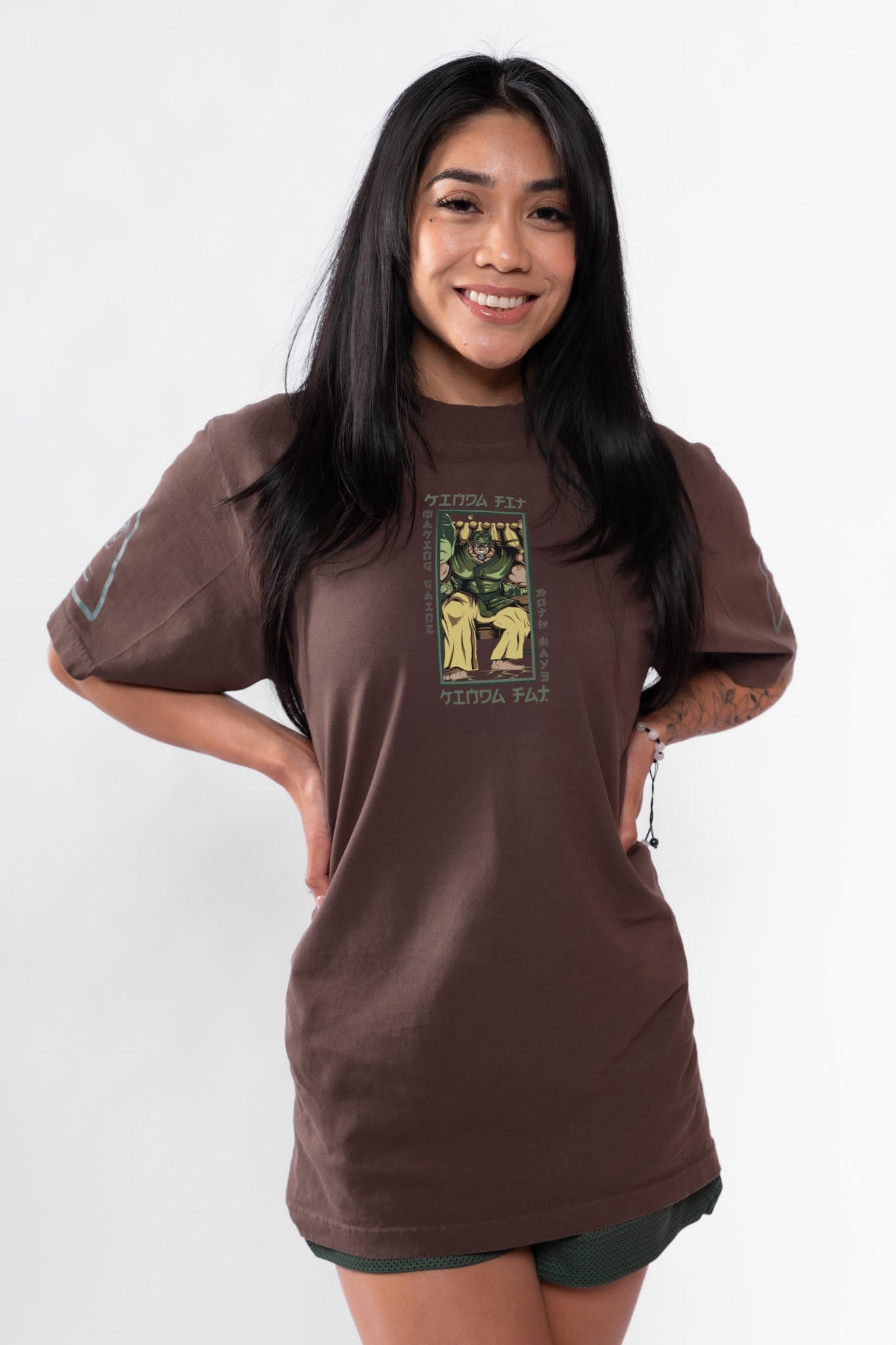 Kinda Fit Kinda Fat Not My Cabbages Premium Oversized Tee
