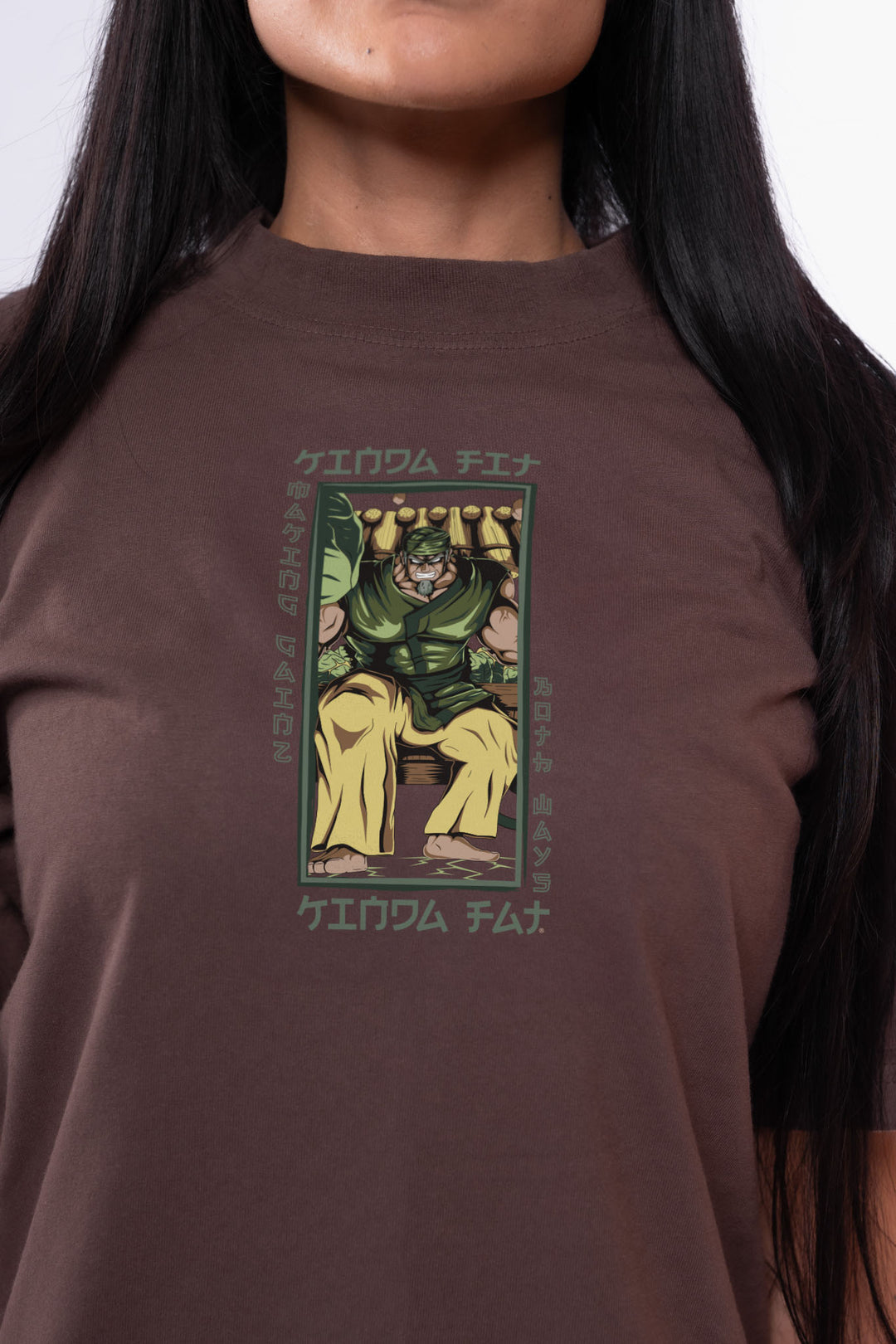 Kinda Fit Kinda Fat Not My Cabbages Premium Oversized Tee