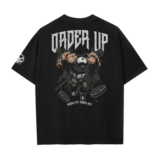 Kinda Fit Kinda Fat Order Up Premium Oversized Tee