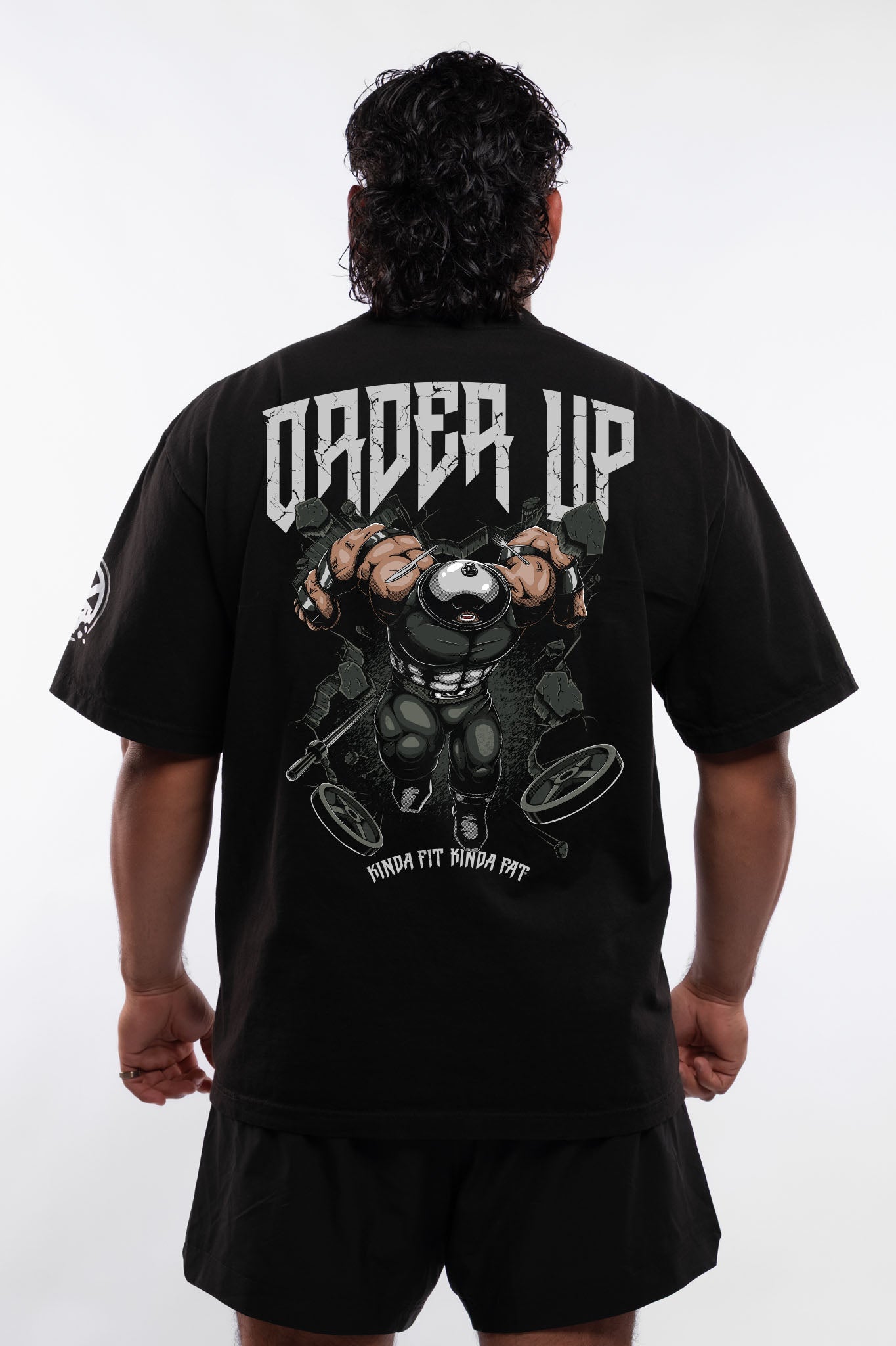 Kinda Fit Kinda Fat Order Up Premium Oversized Tee