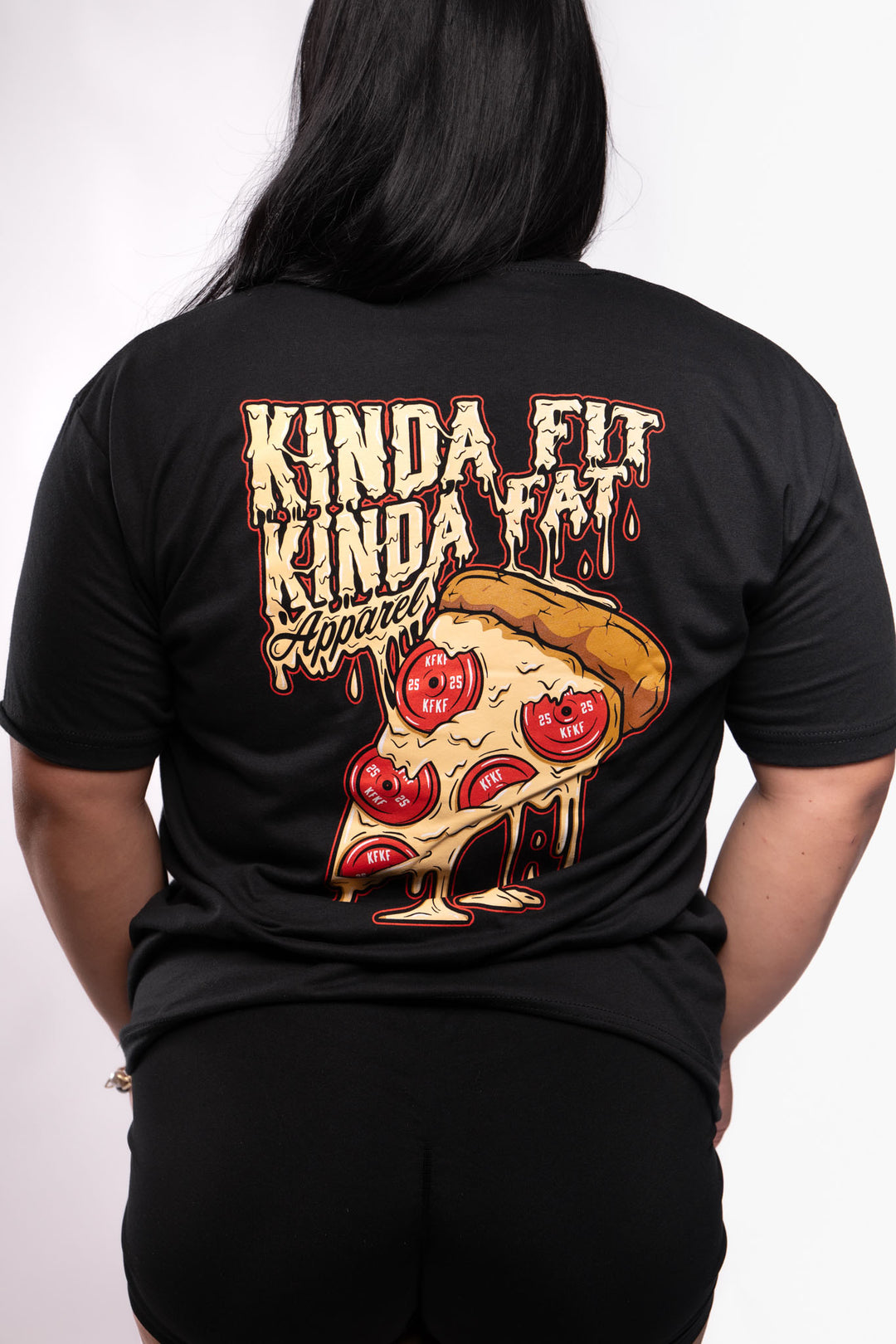 Kinda Fit Kinda Fat Plateroni Pizza Tee
