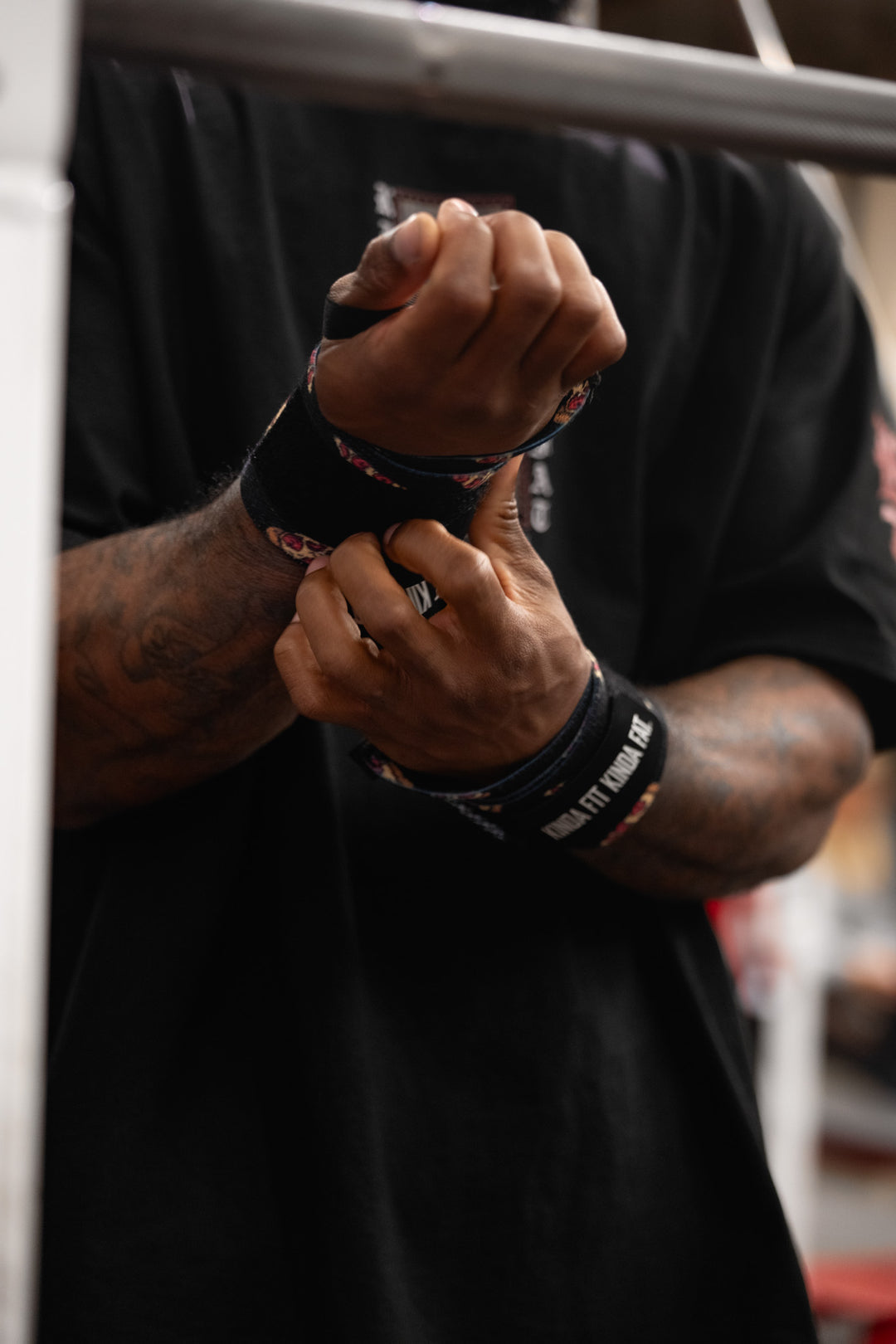 Kinda Fit Kinda Fat Plateroni Wrist Wraps
