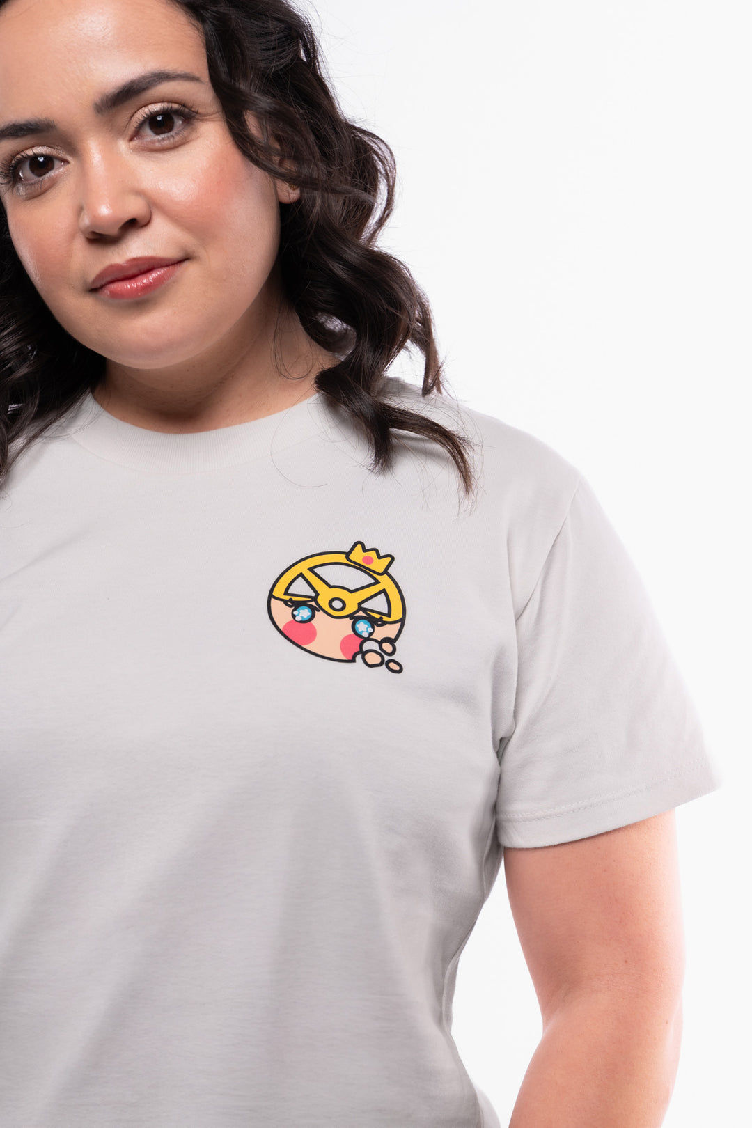 Kinda Fit Kinda Fat Power Princess Boxy Tee