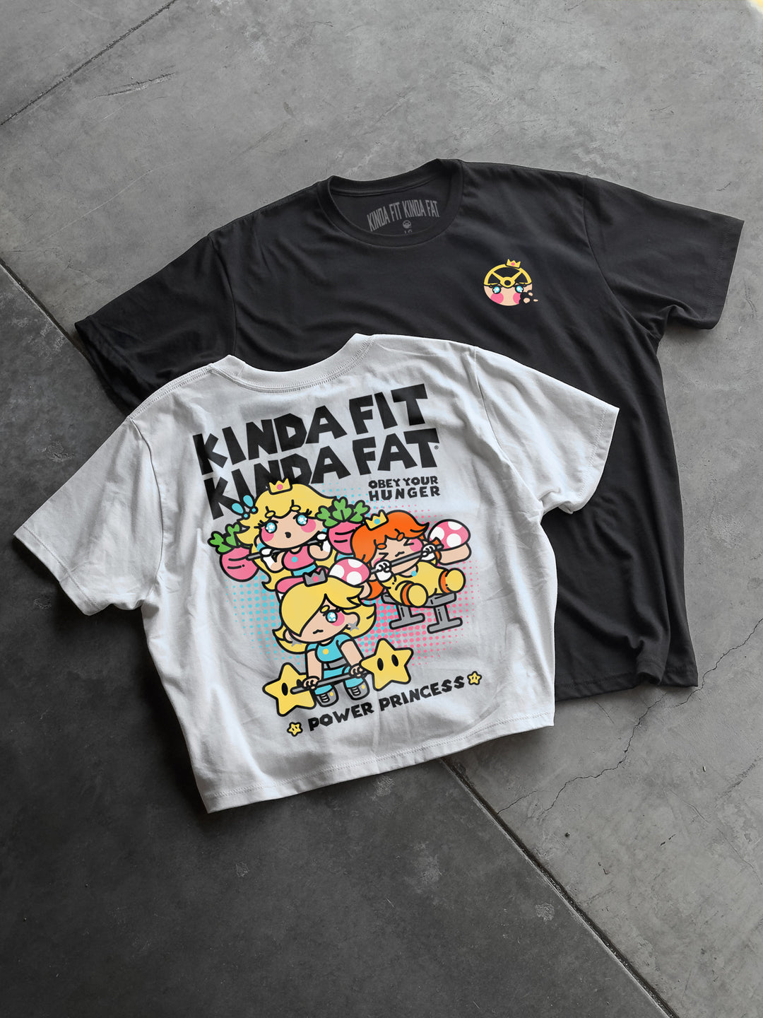 Kinda Fit Kinda Fat Power Princess Boxy Tee