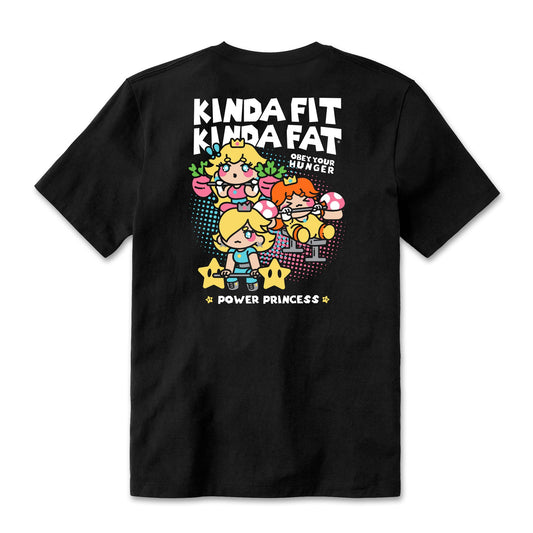 Kinda Fit Kinda Fat Power Princess Tee