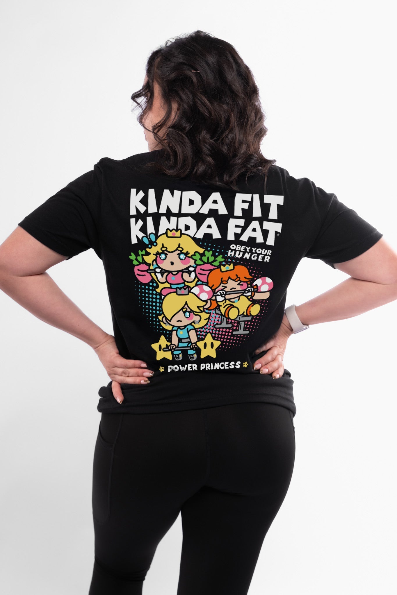 Kinda Fit Kinda Fat Power Princess Tee