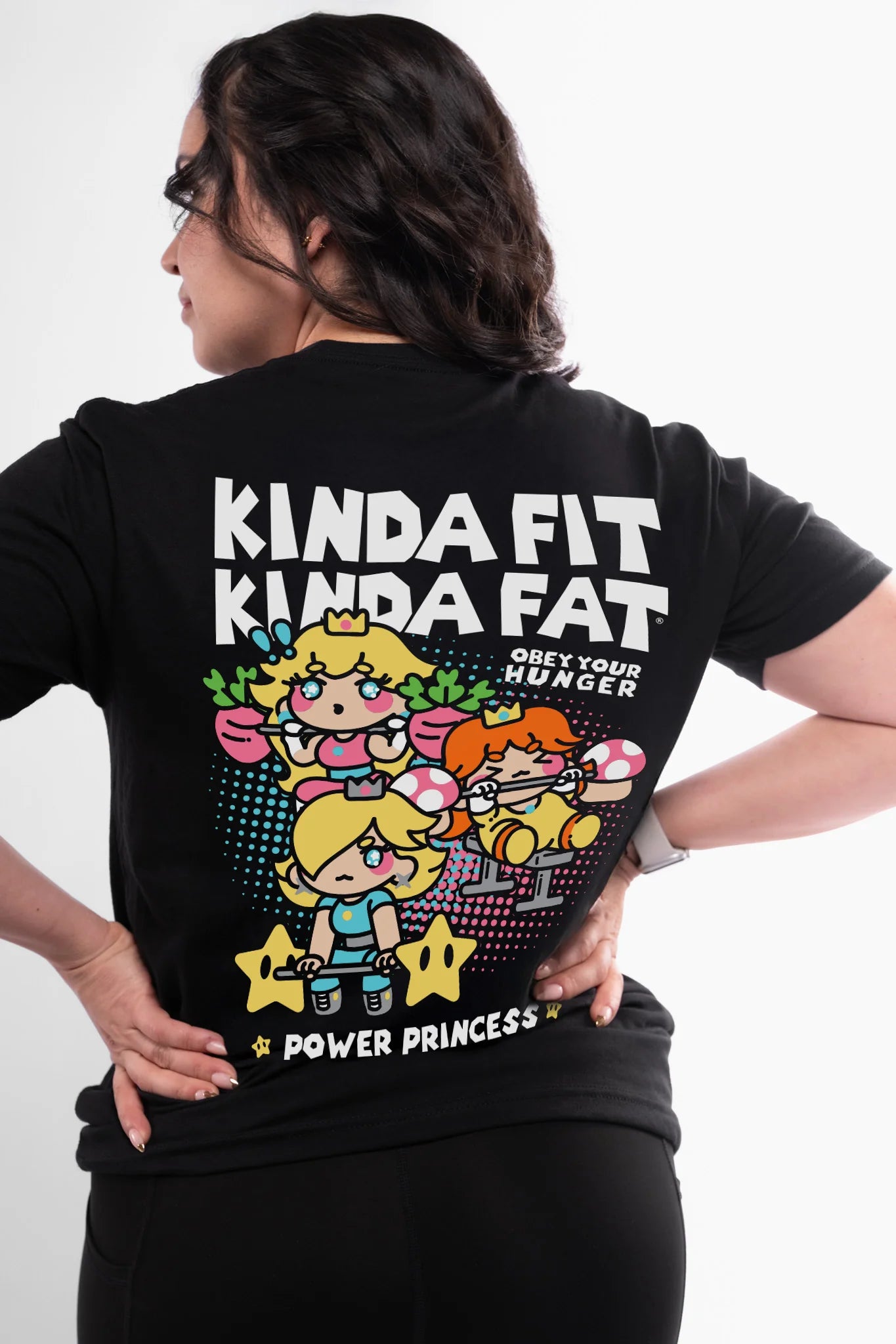 Kinda Fit Kinda Fat Power Princess Tee