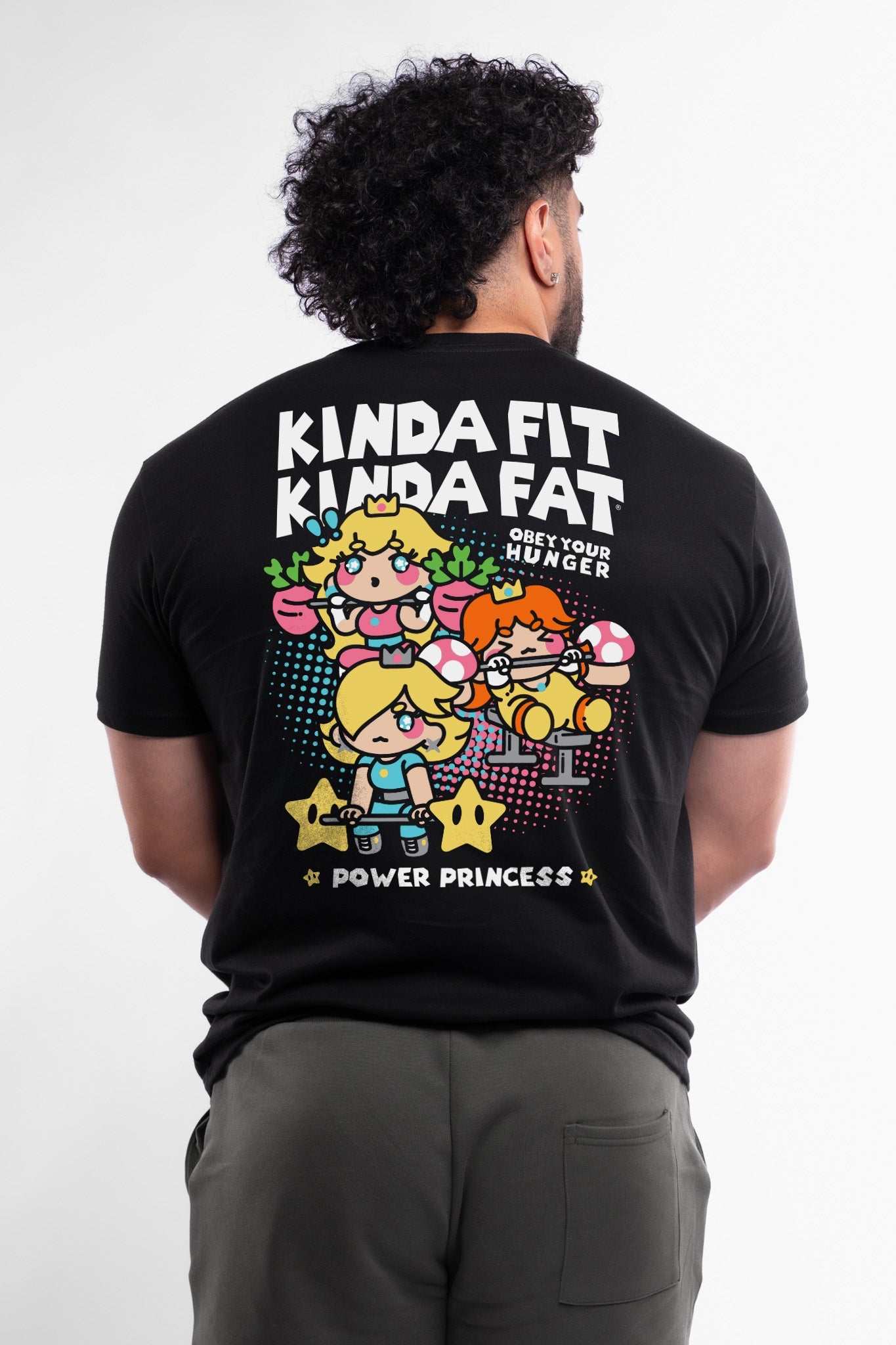 Kinda Fit Kinda Fat Power Princess Tee