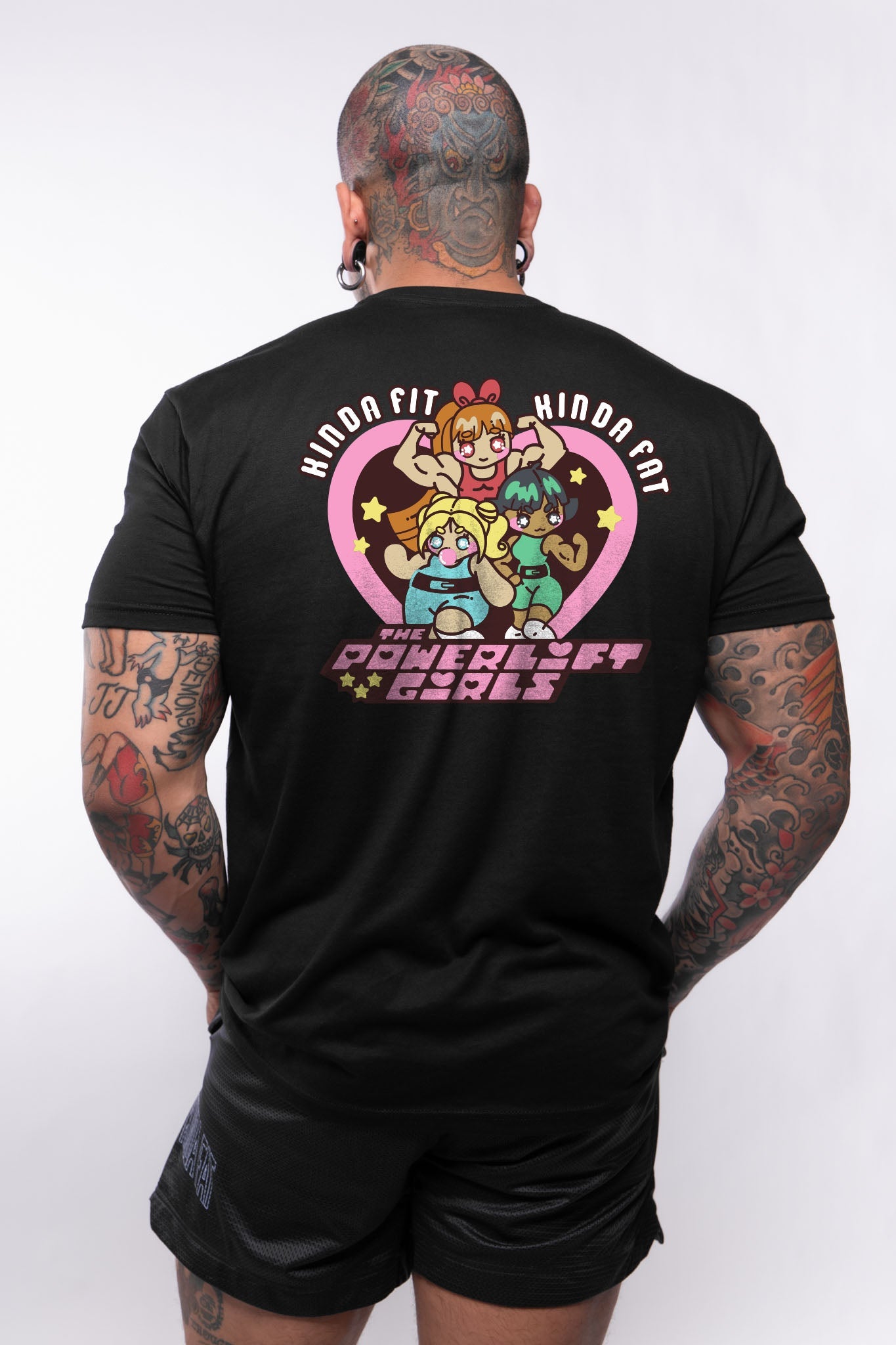 Kinda Fit Kinda Fat Powerlift Girls Tee