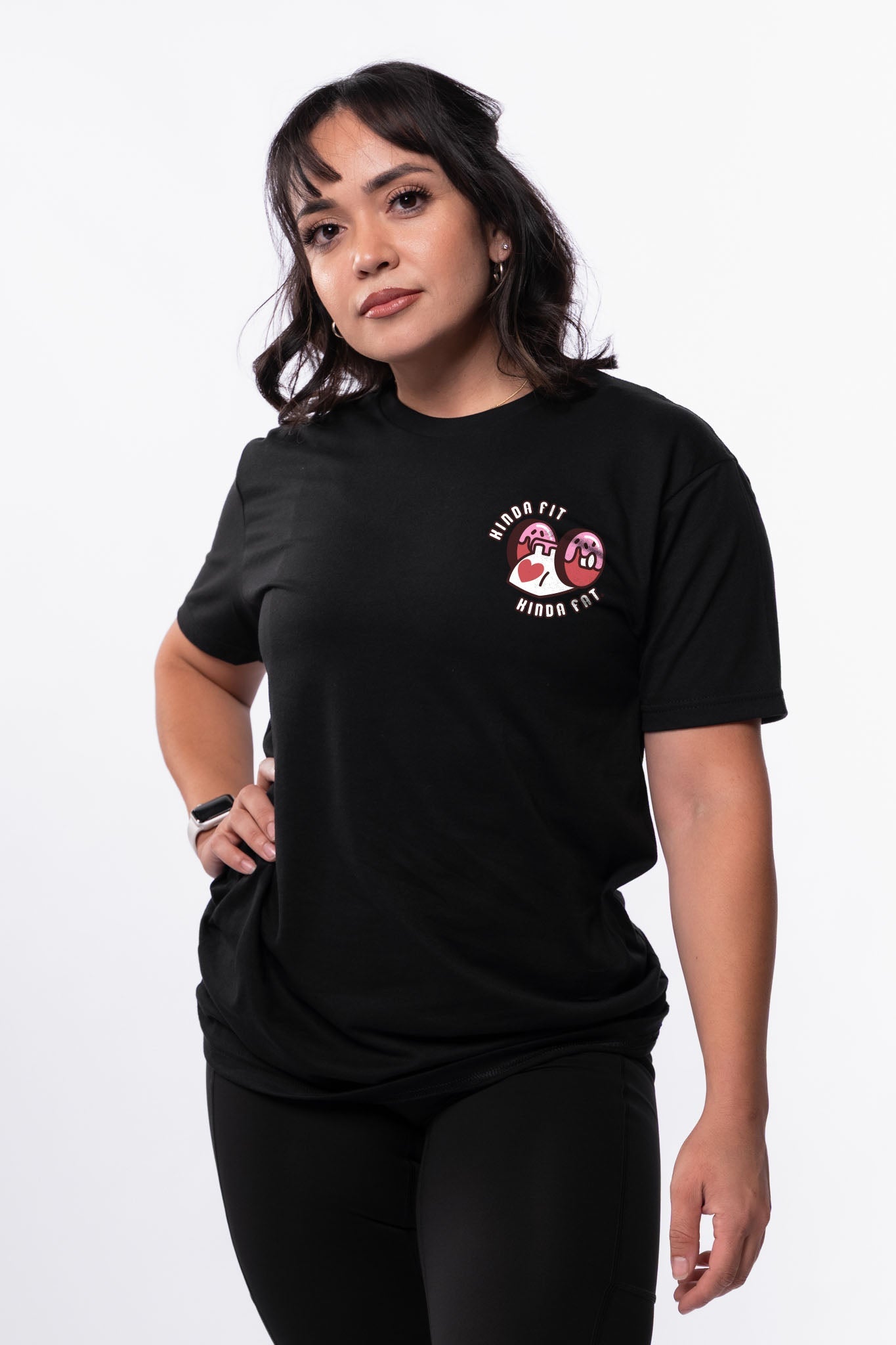 Kinda Fit Kinda Fat Powerlift Girls Tee