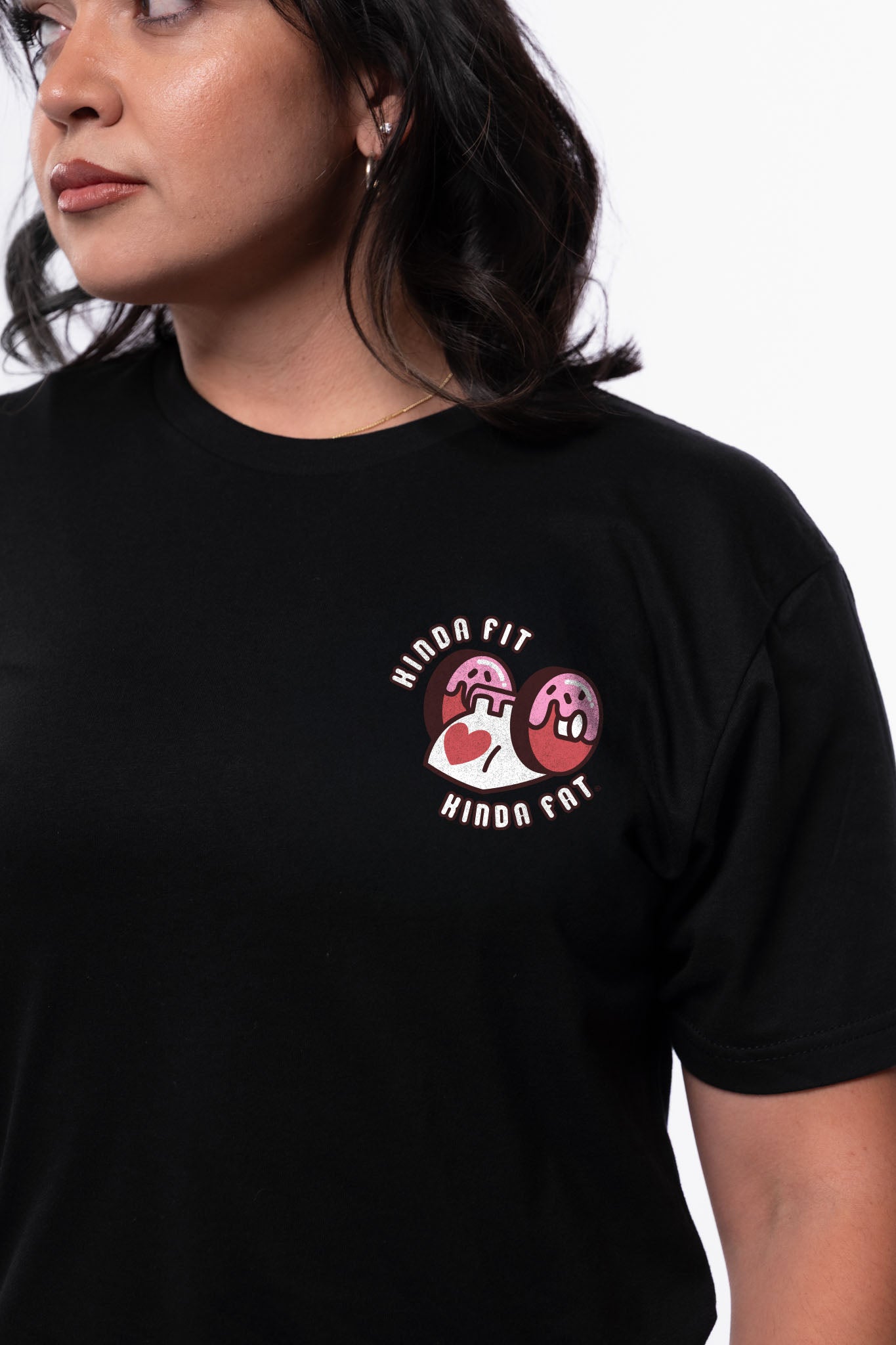 Kinda Fit Kinda Fat Powerlift Girls Tee